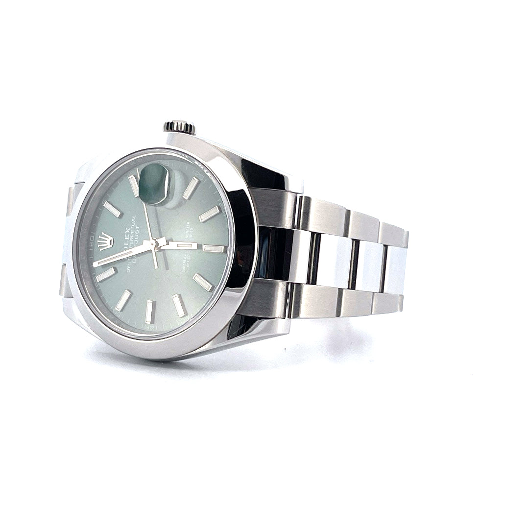 Datejust 41 Ref. 126300 Wimbledon Jubilee / box and papers / very good condition / 2019