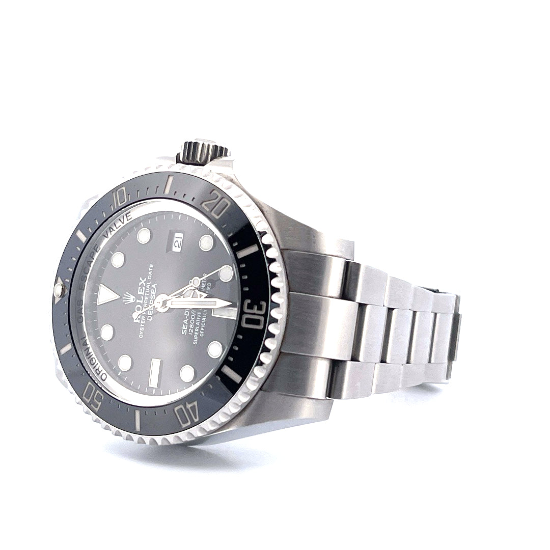 Sea-Dweller Deepsea Black Dial 44 Full Set / Very good condt. / on stock 2018 - Juwelier Spliedt