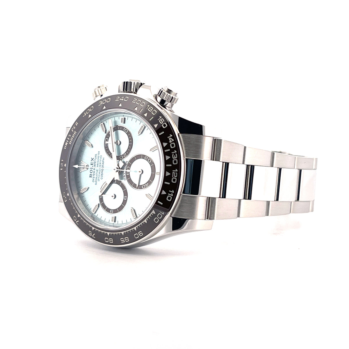 Daytona Platin 126506 Ice Blue / unpolshed / Full Set & all Links / 2025
