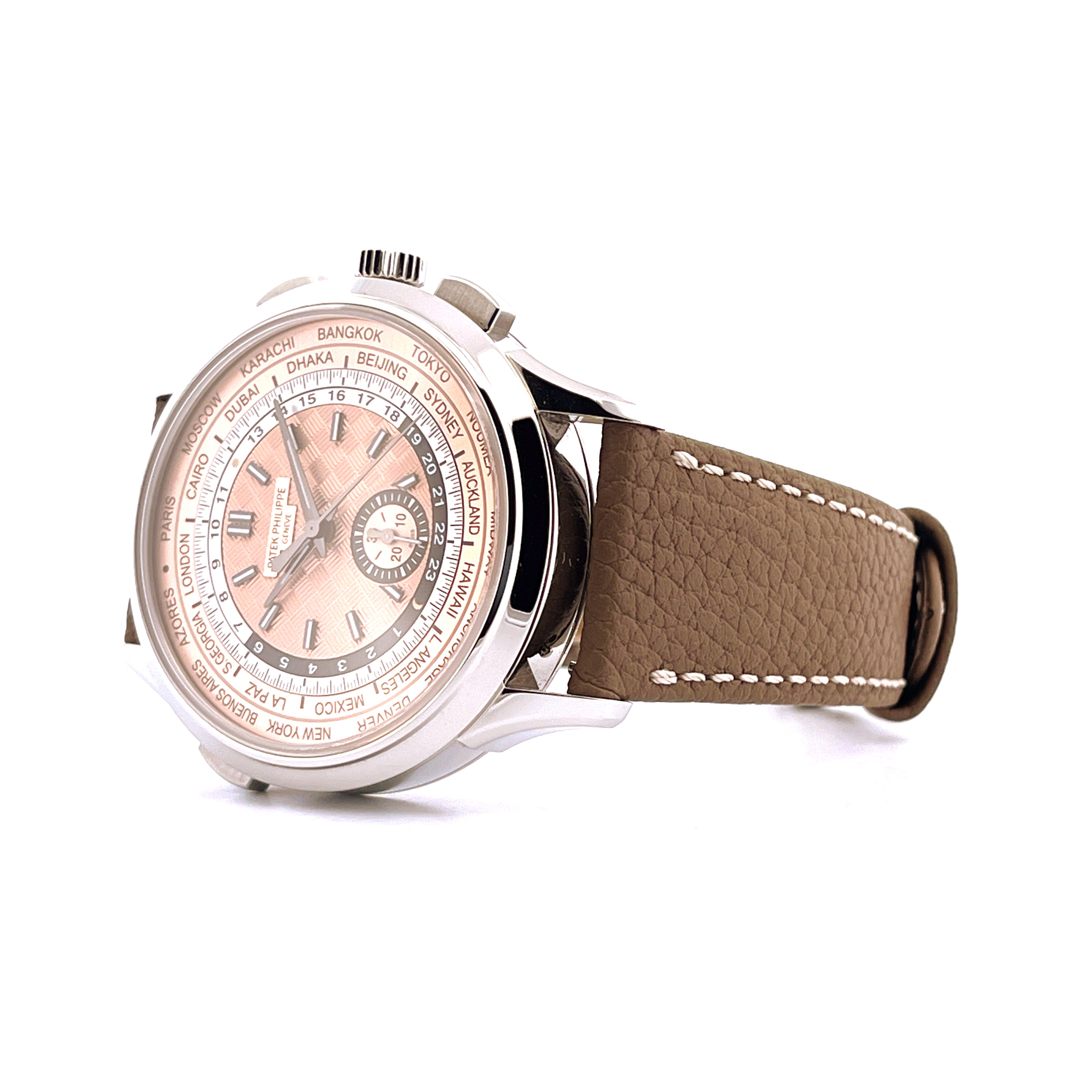 Patek Philippe - Patek Philippe World Time Chrono Flyback Salmon - [product_sku]