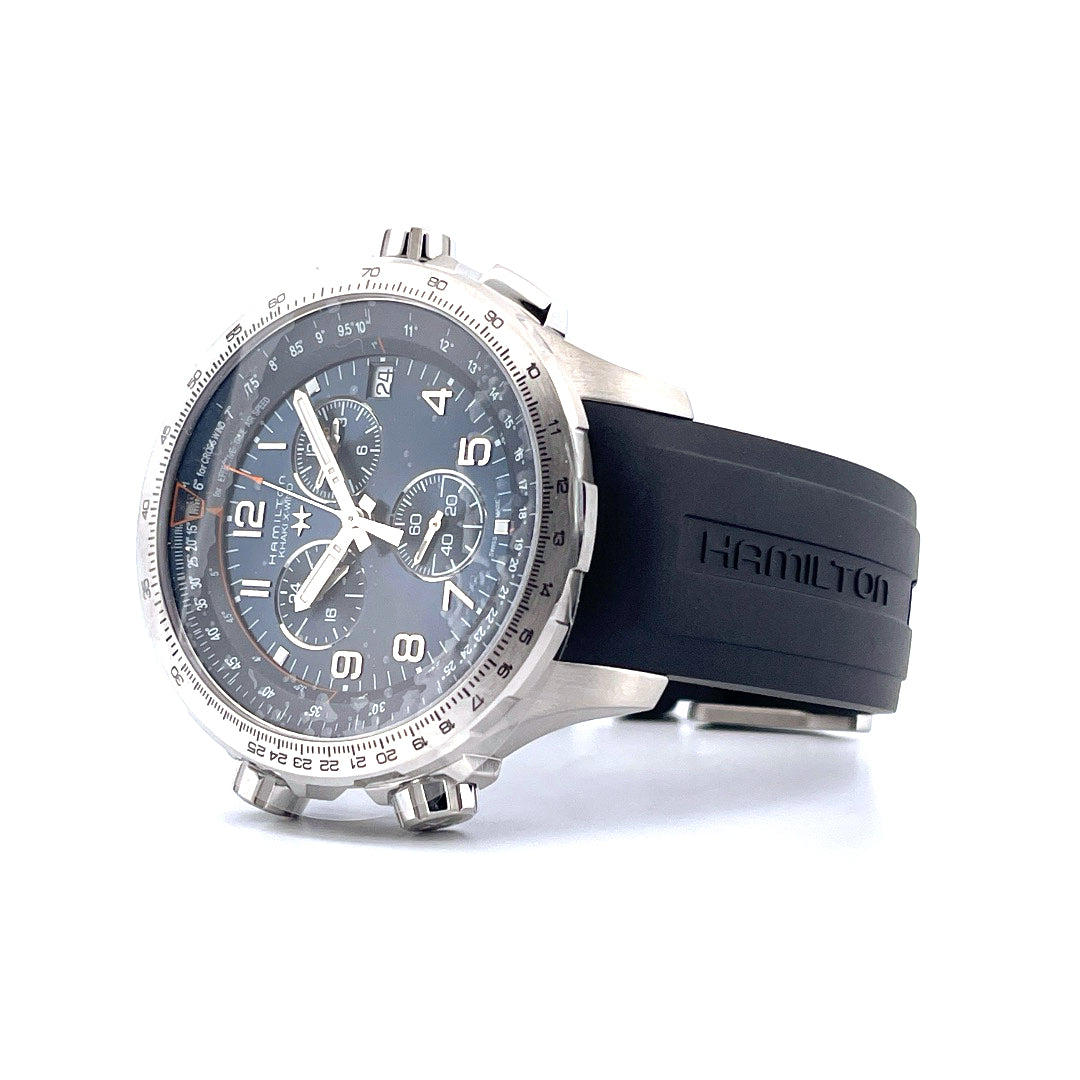 Hamilton - Hamilton X-wind Gmt Chrono Quartz Khaki Aviation  - [product_sku]