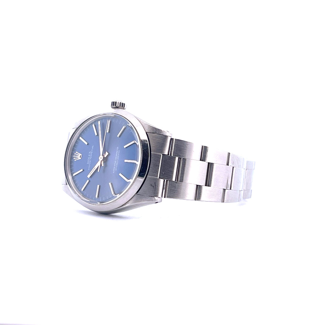 Rolex - Rolex Oyster Perpetual 34 (Blue) - Juwelier Spliedt - [product_ Artikelnummer]