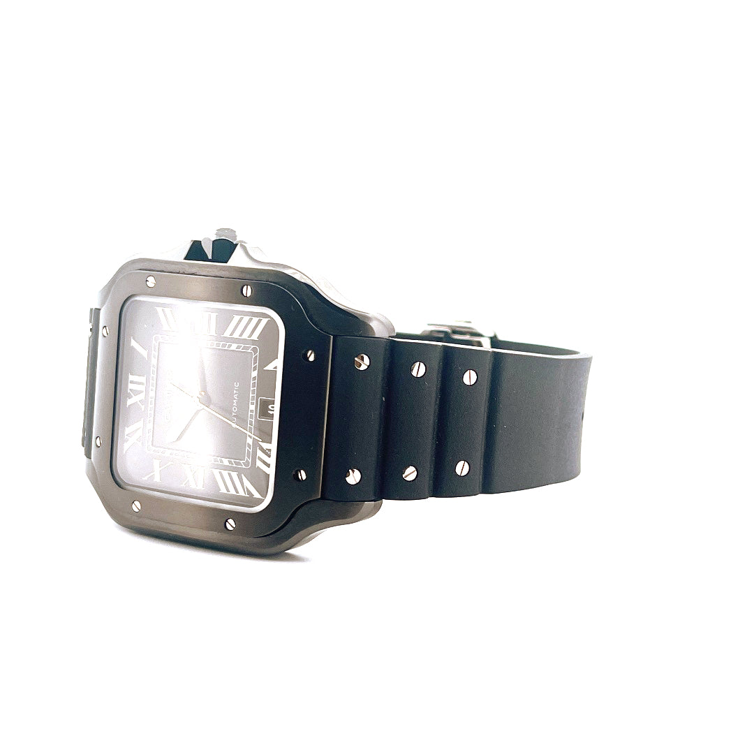 Cartier - Santos Steel & DLC - Juwelier Spliedt - [product_ Artikelnummer]
