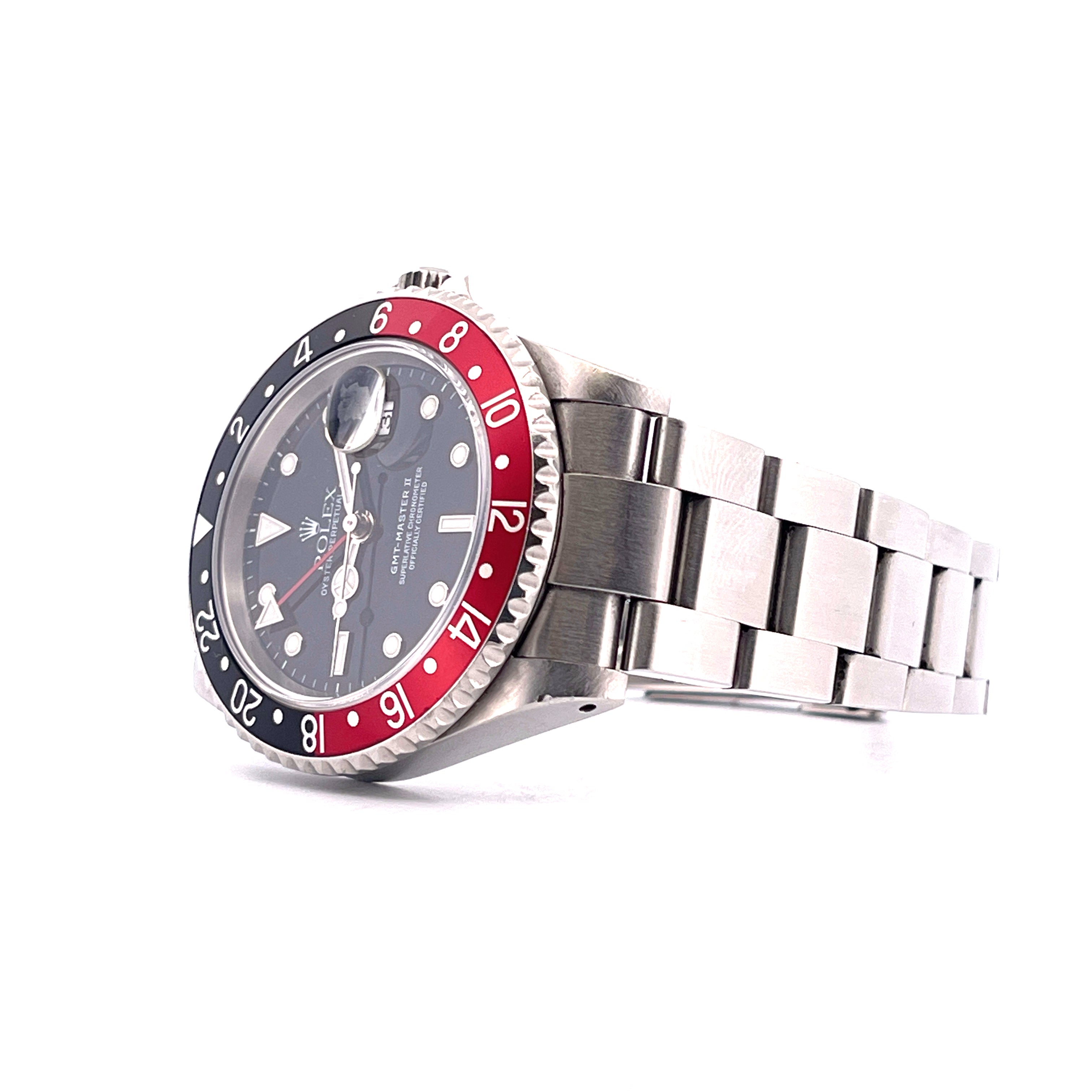 GMT-Master II Black Dial / Coke / Papers / 2003