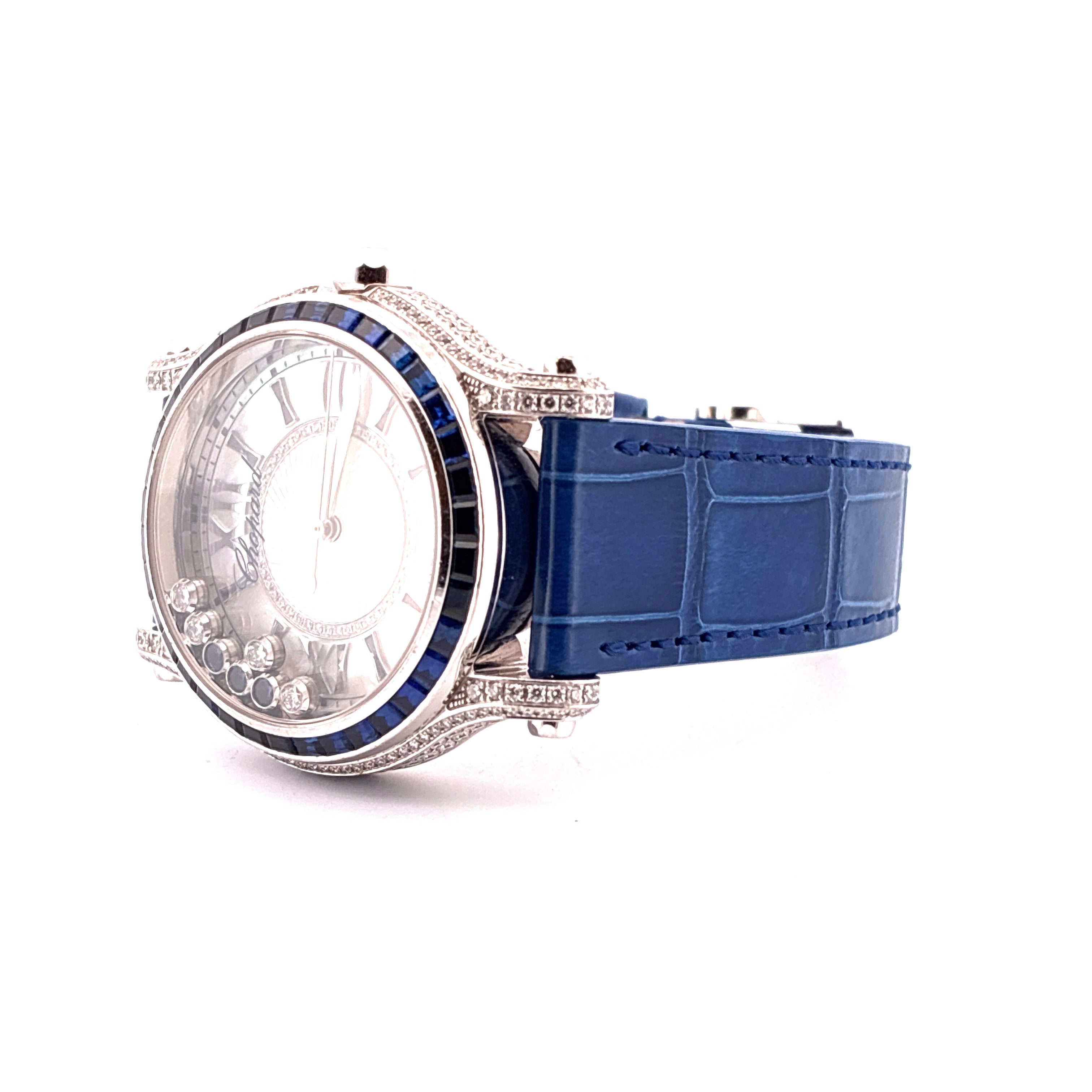 Happy Sport / MOP Dial / Chopard Certificate of authenticity / Whitegold / Box / Retail Price EUR 104.500,00