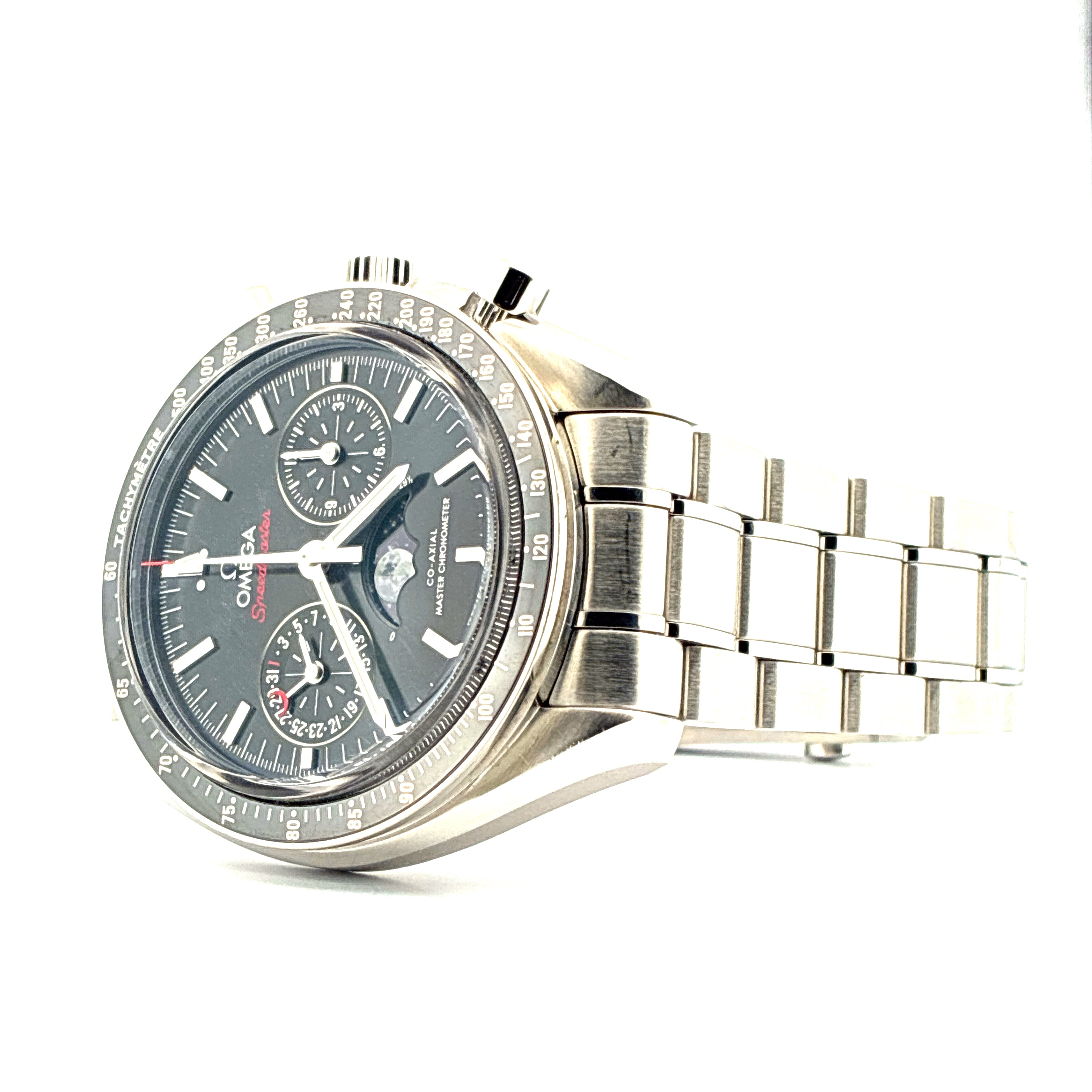 Speedmaster Moonwatch Moonphase /  Stainless steel strap / 20cm wrist size / Full-Set / 2020