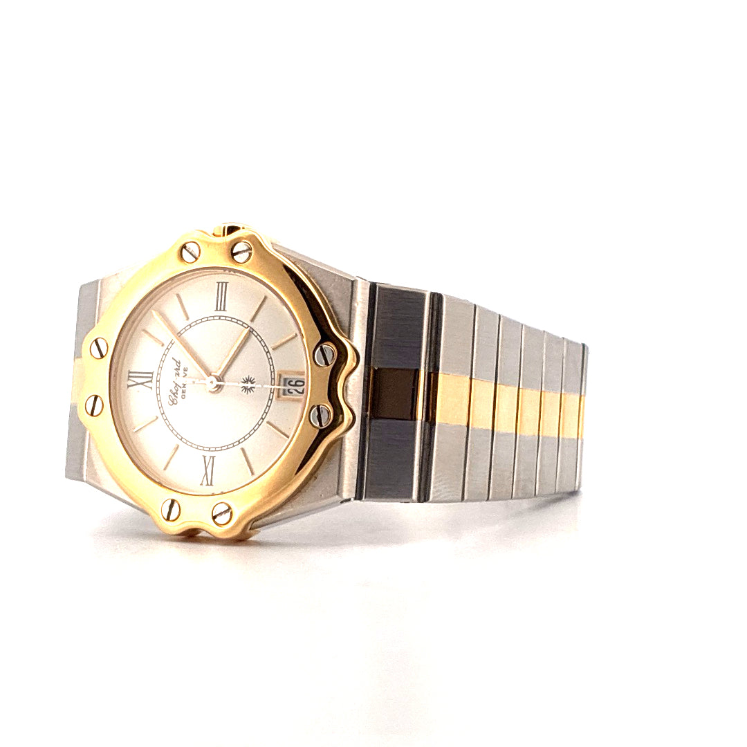 St. Moritz / Edelstahl/Gelbgold / Service 2026 (ca. 1986)