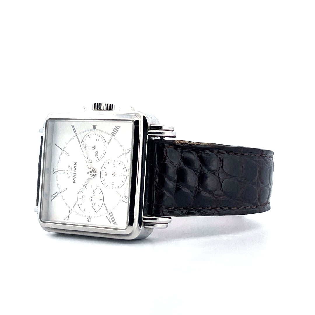 Marvin 1850 Jubilee Chronograph Tetra Limited Edition 400 pieces / sehr guter Zustand (ca. 2000) - Juwelier Spliedt