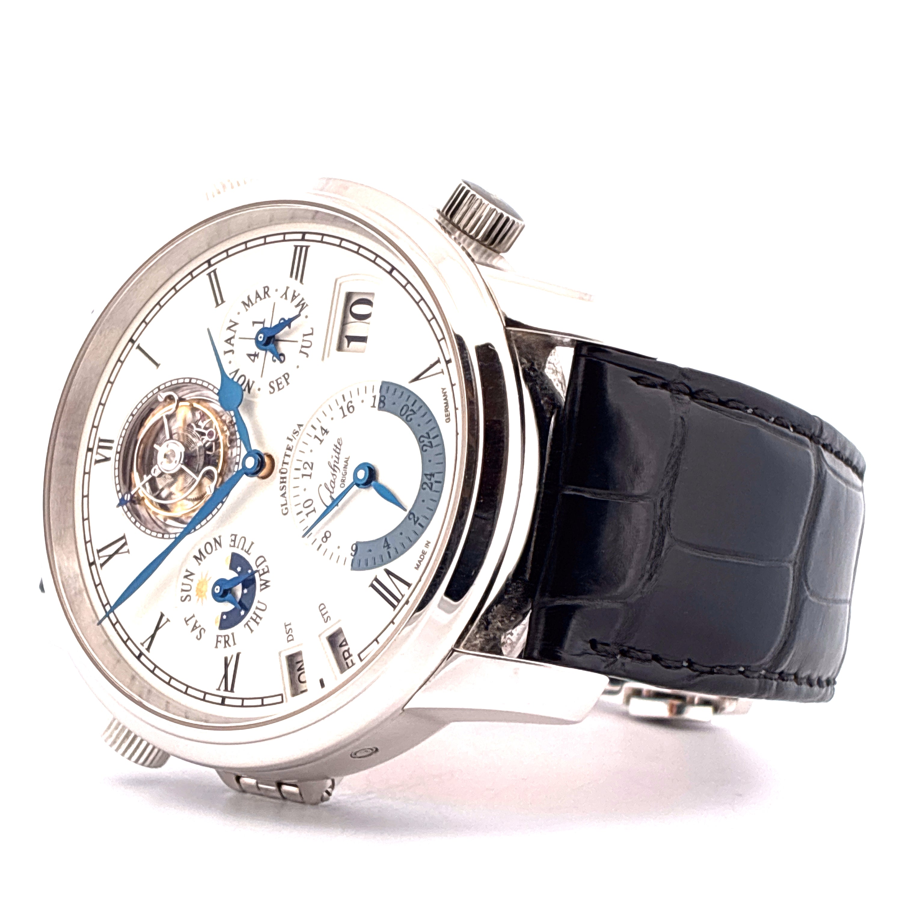 Grande Cosmopolite Tourbillon / Limited Edition of 25 / Platinum / Watch Winder Premium Set / on stock / folding clasp / 2020