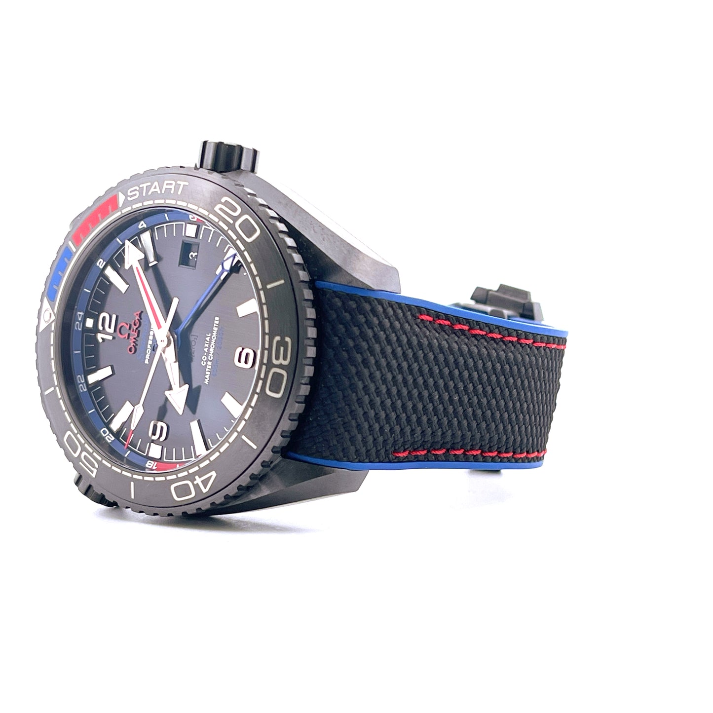 Omega - Seamaster Planet Ocean - Deep Black - ETNZ - Juwelier Spliedt