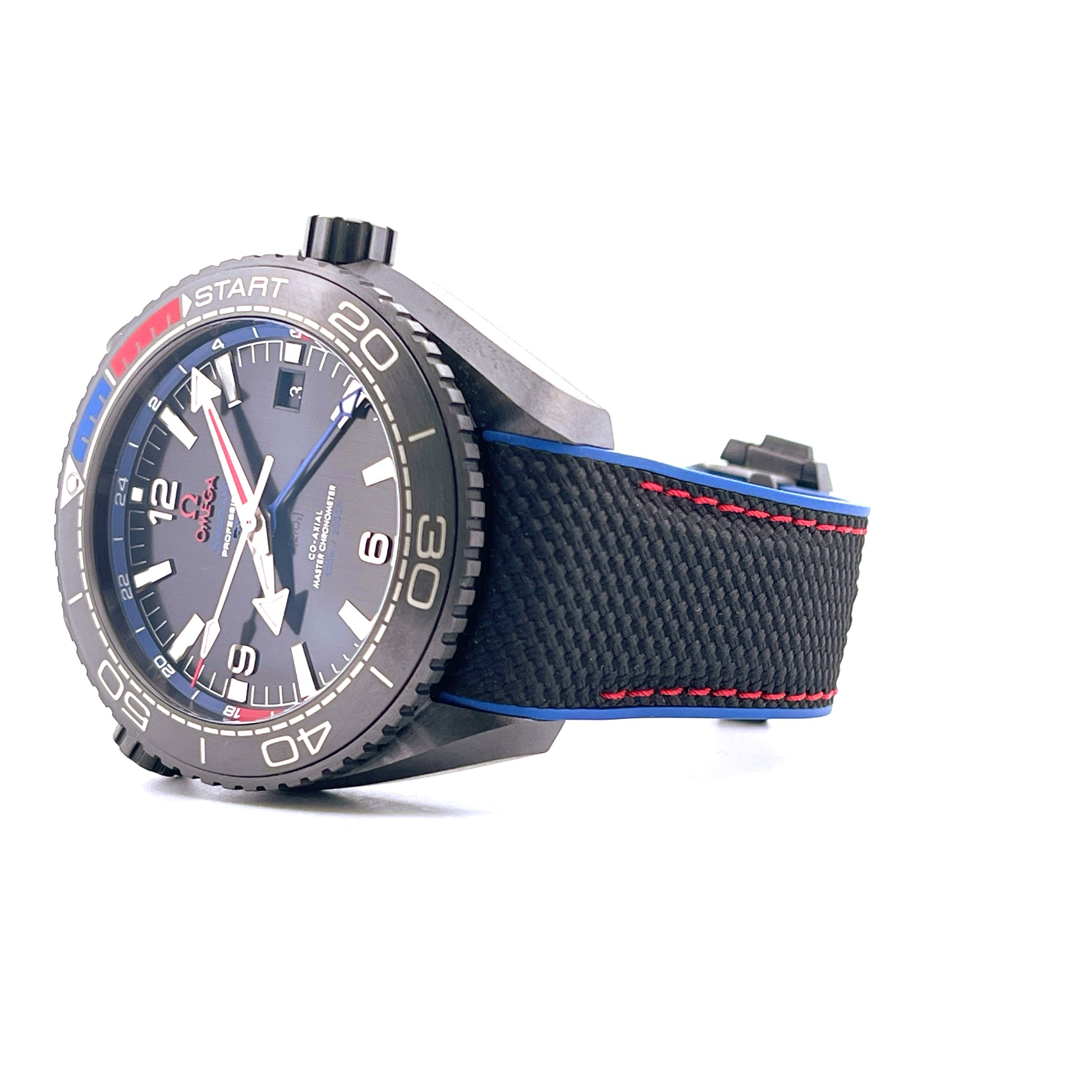 Omega - Seamaster Planet Ocean - Deep Black - ETNZ - Juwelier Spliedt