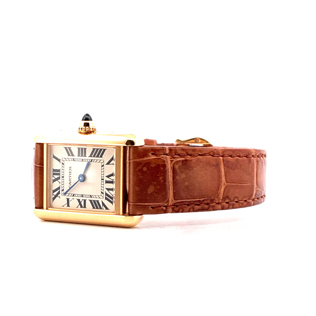 Cartier Tank Française / Set with Gemstones / Full Set / 2021