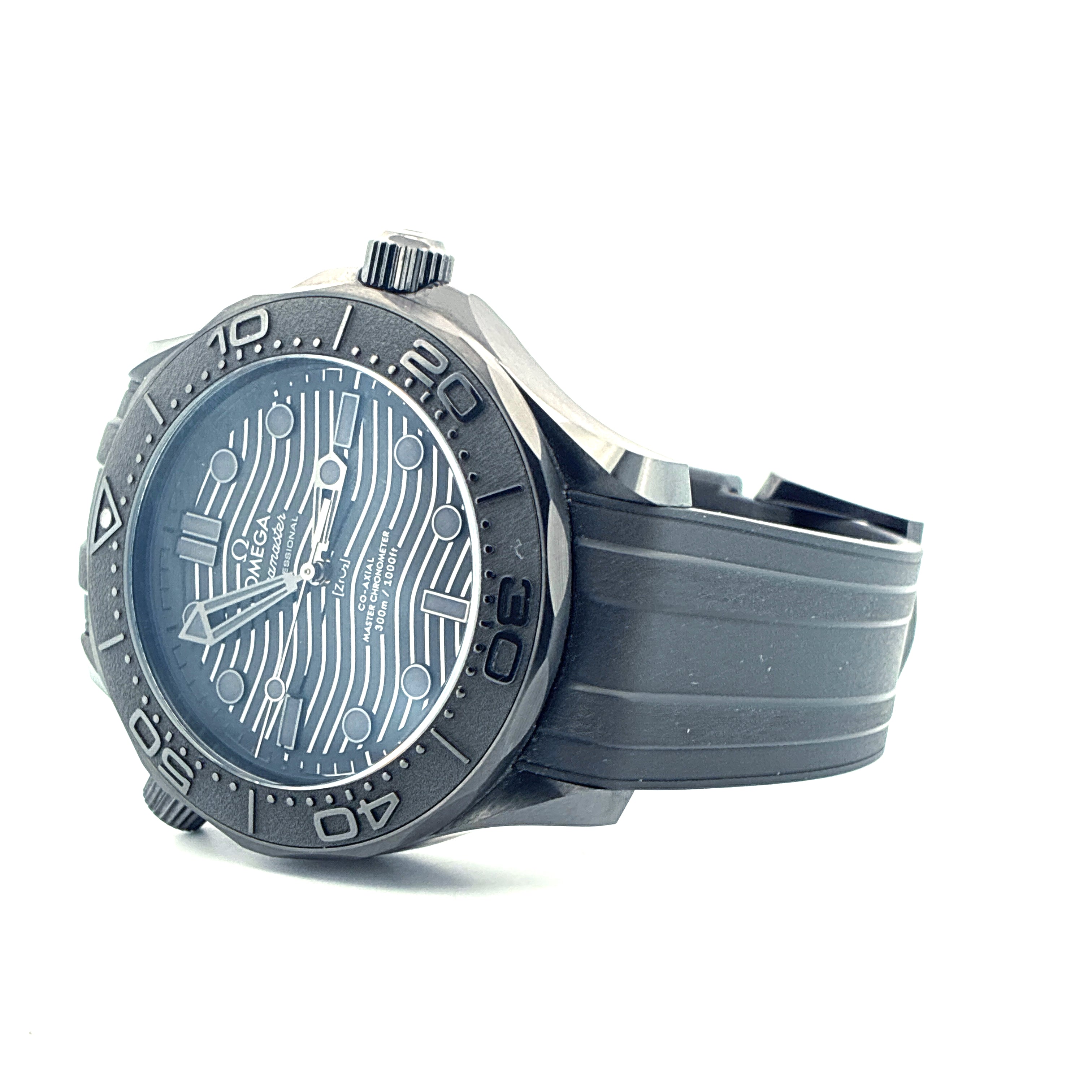 Seamaster Diver 300 M Co-Axial Master Chronometer / Black Black / Ceramic / Full-Set / 2021