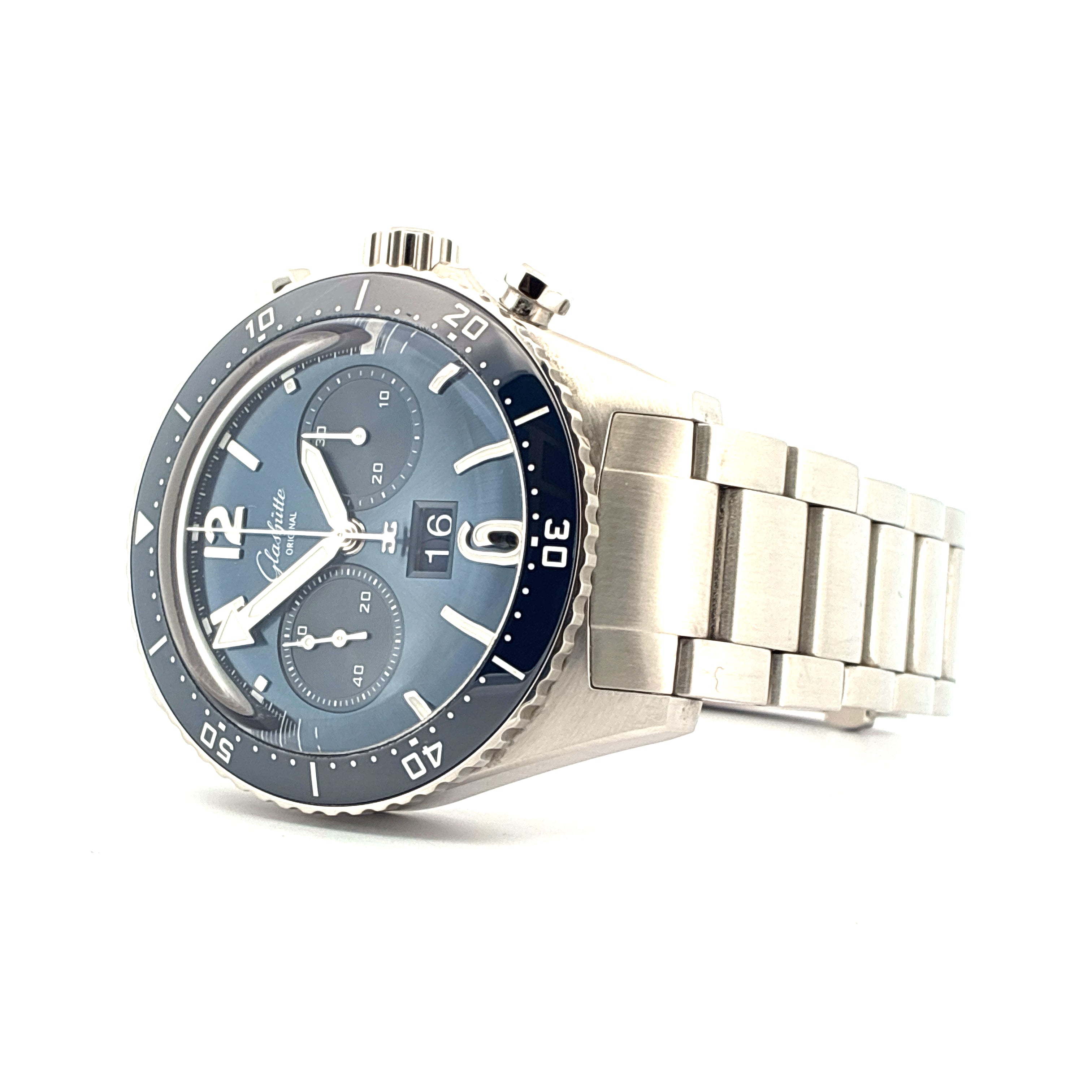 SeaQ / Stainless Steel Strap / Chronograph / very good condt. / Full-Set / 2023