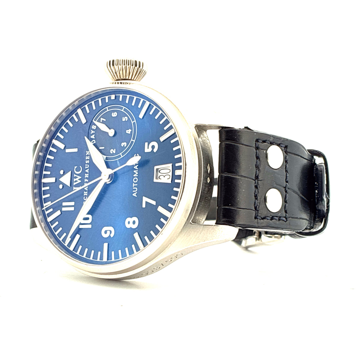 Big Pilot / Große Fliegeruhr strong LIMITED / very rare / 1 of 500 / Platinum / Full-Set / 2002