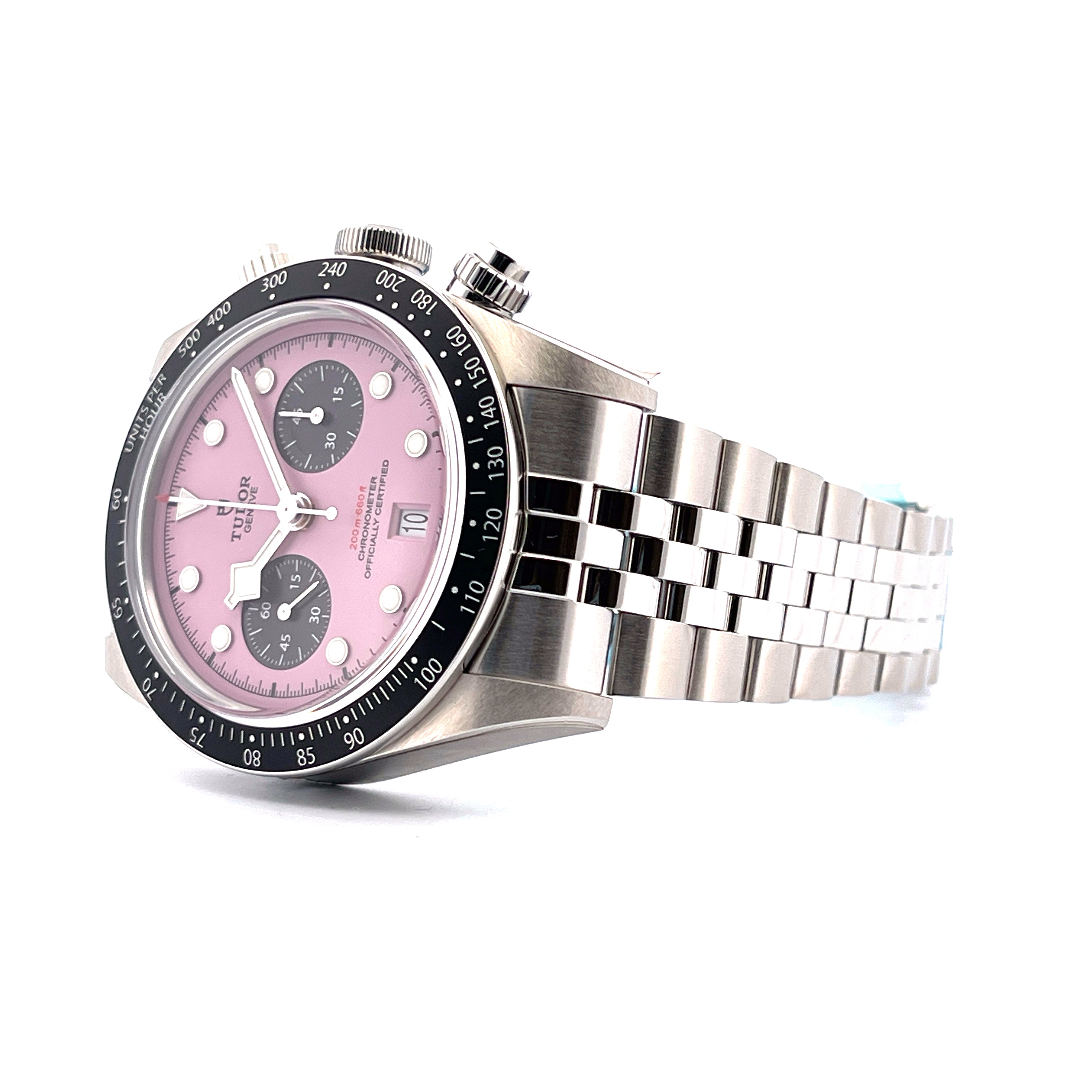 Tudor - Tudor Black Bay Chrono Pink Inter Miami - Juwelier Spliedt