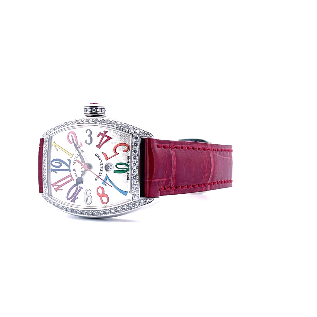 Franck Muller - Color Dreams Cintrée Curvex - Color of Dreams 1,13 ct diamonds - Juwelier Spliedt - [product_ Artikelnummer]
