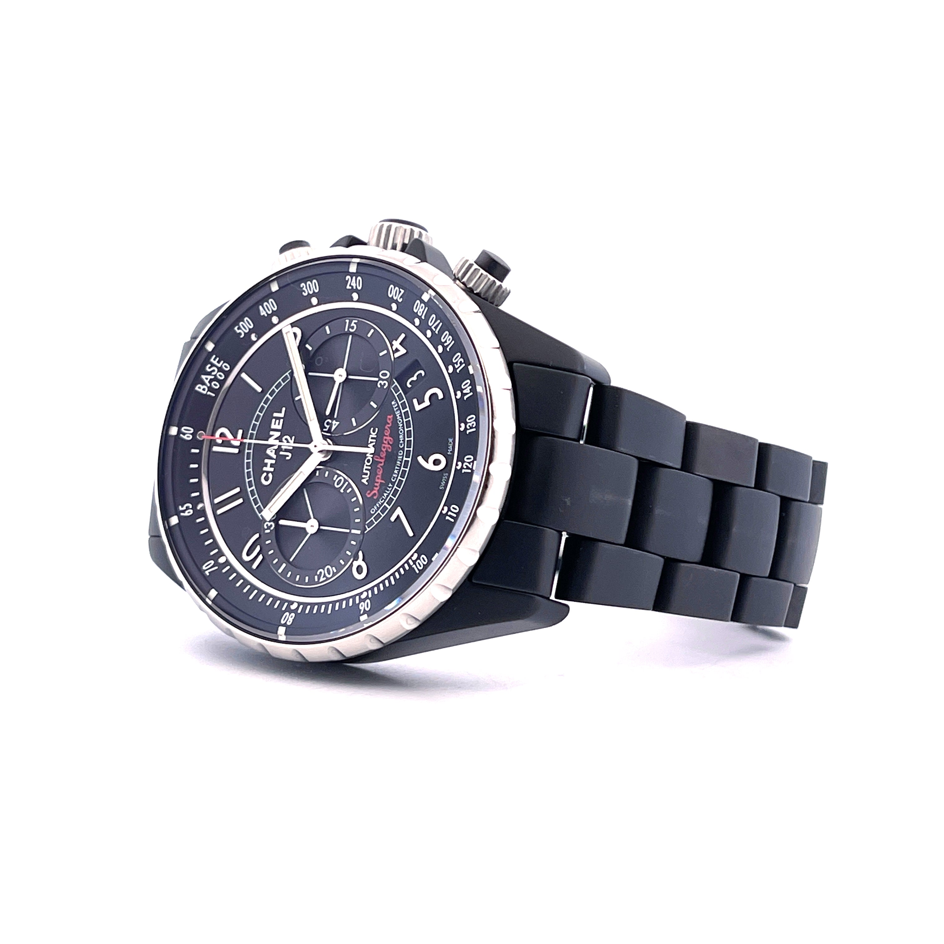 chanel - J12 Super Reggera Chronograph / Ceramic / Full Set / 2014 - [product_sku]