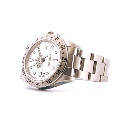 Rolex Explorer II Polar White 16570 (1998) / Rolex Service 2025