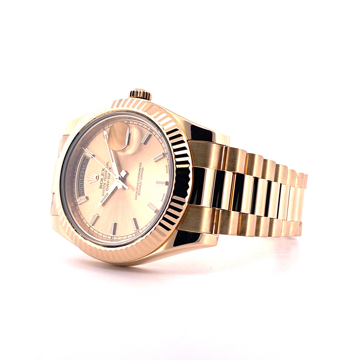 Day-Date II Gold Dial 218238 / Full Set / 2012