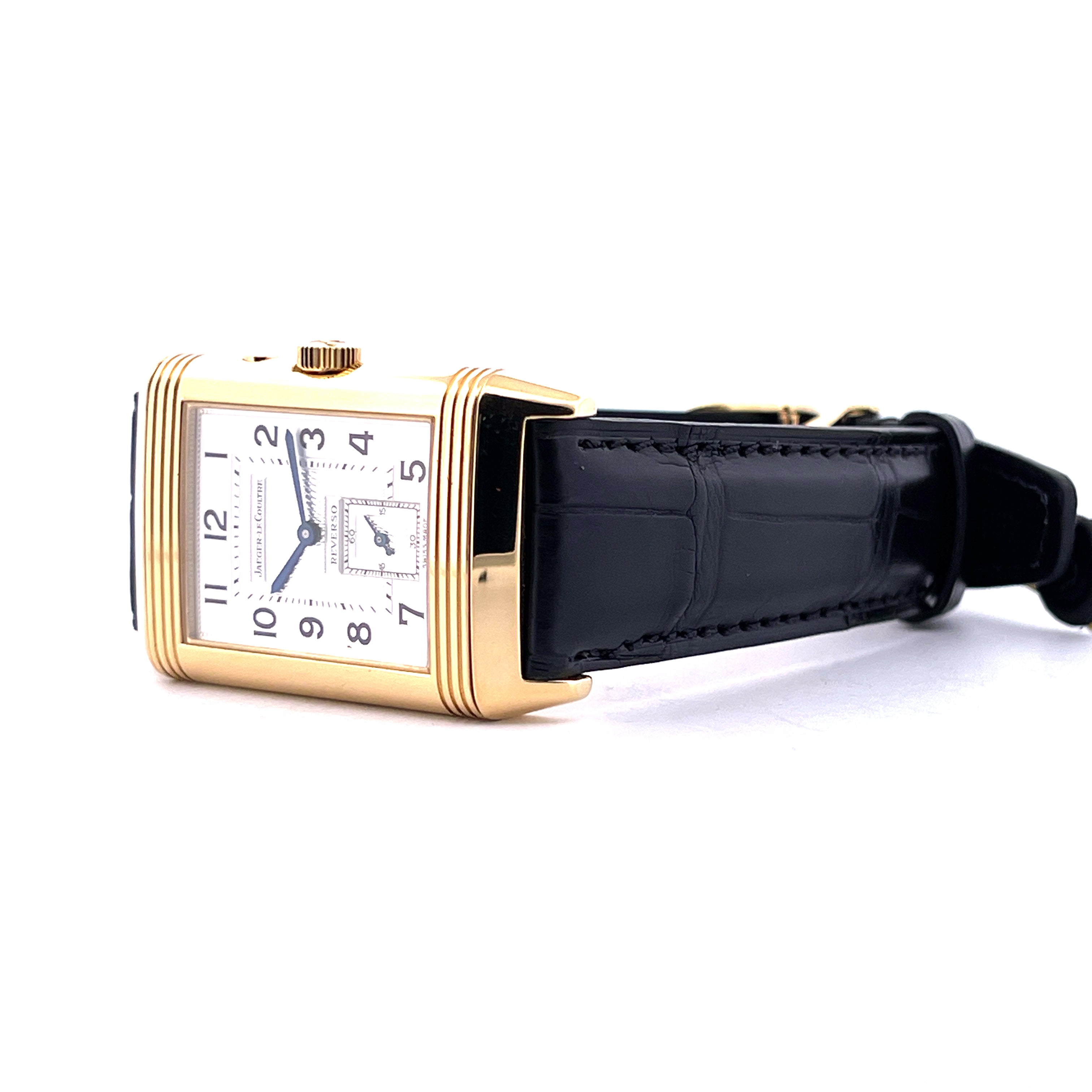 Jaeger LeCoultre - Jaeger-LeCoultre Reverso Duoface 18kt YG (Service 2024) - Juwelier Spliedt