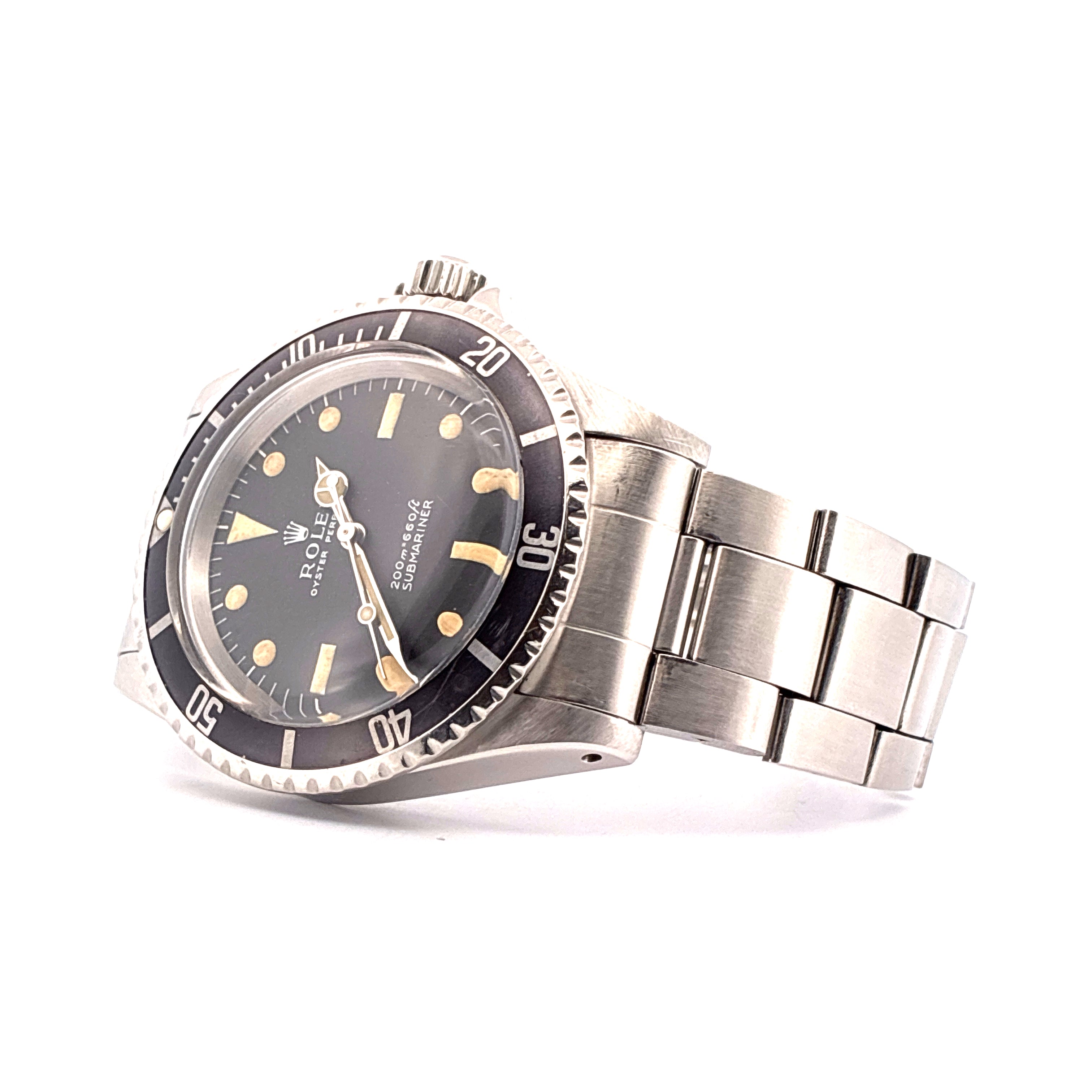 Submariner (No Date) / Vintage / Tritium / org. Box / not polished / 1969 - 1970