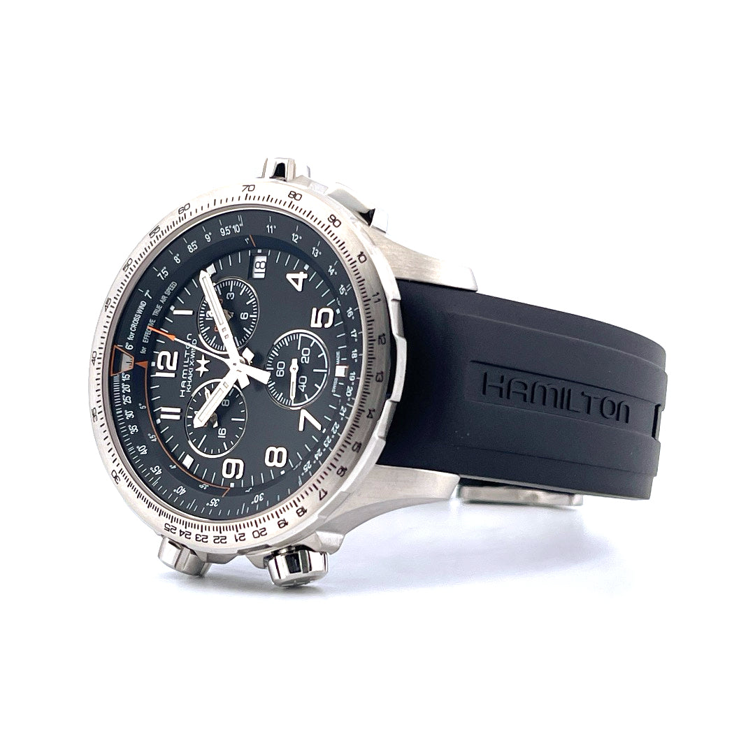 Hamilton - Khaki X-Wind Aviation X-wind Chrono - [product_sku]