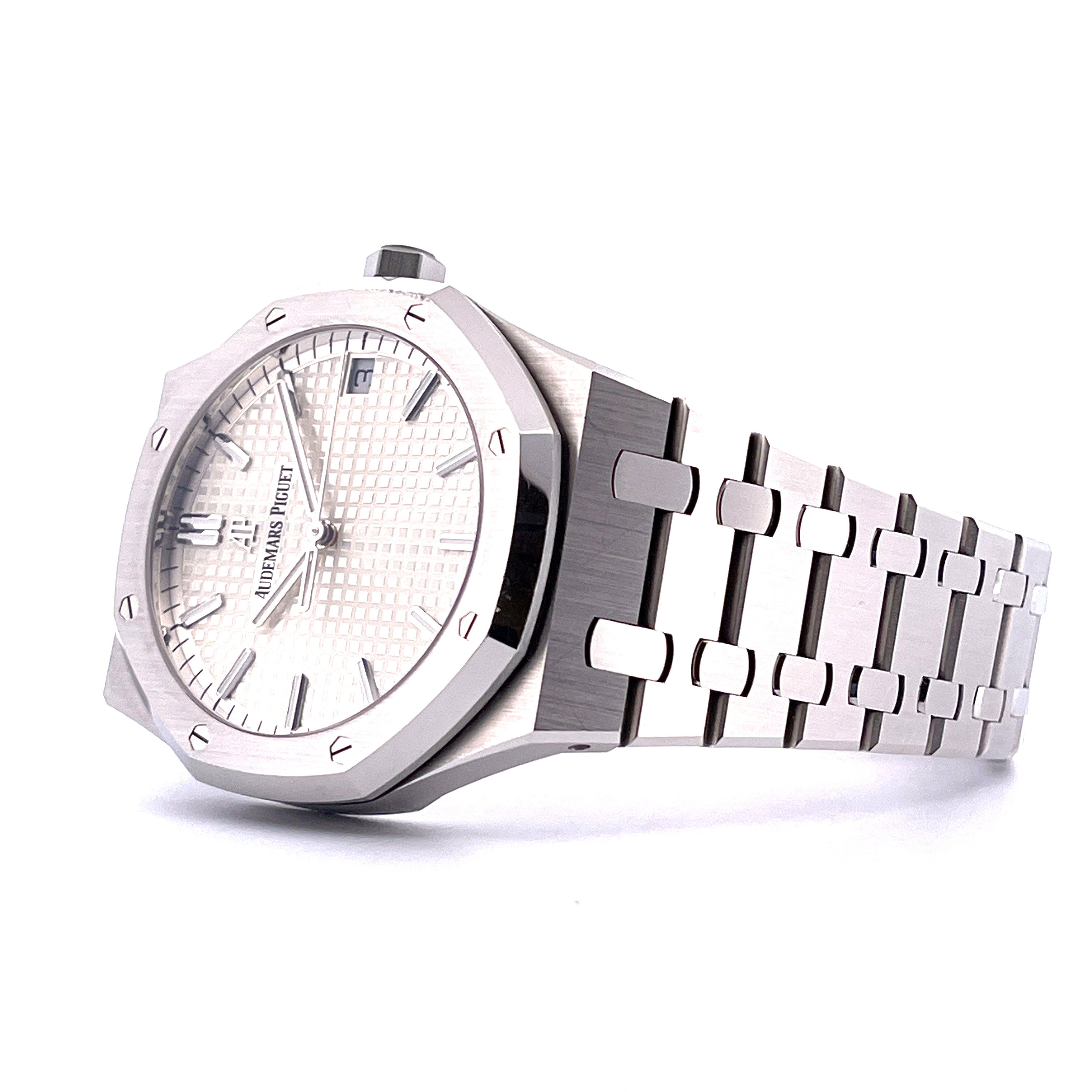 Audemars Piguet - Audemars Piguet Royal Oak 15500ST White Dial - Juwelier Spliedt