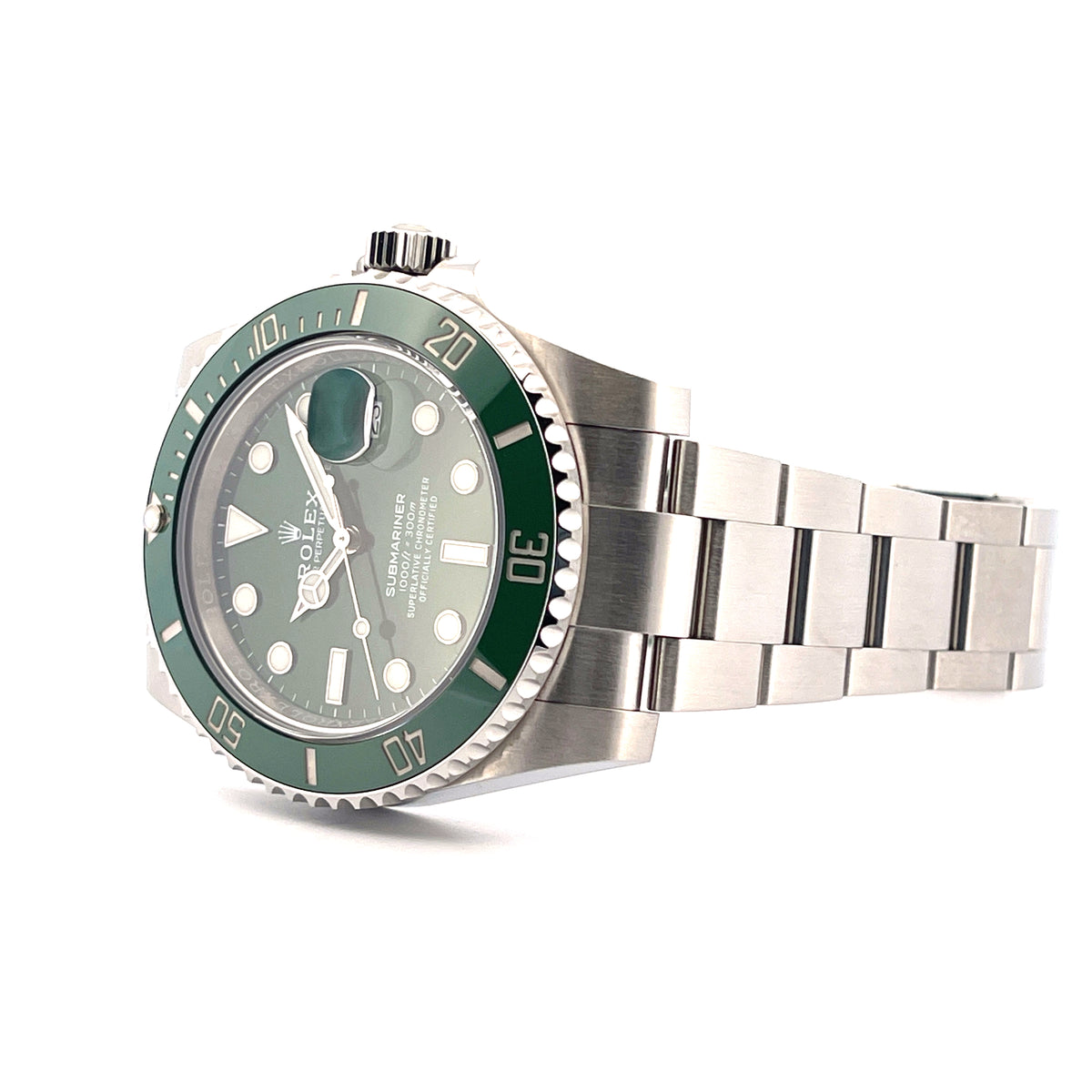 Submariner Date Hulk 116610LV / Full Set + Links / LC100 / 2020