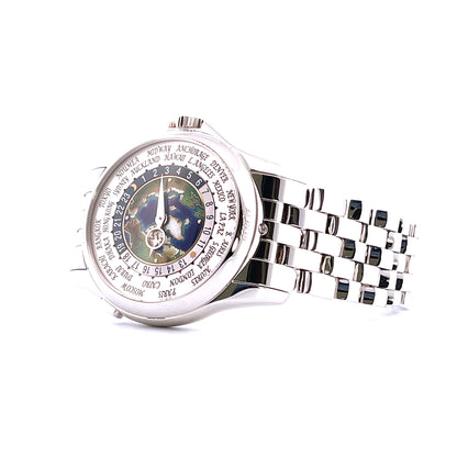 Patek Philippe - World Time Platin & Grand Feu - Juwelier Spliedt