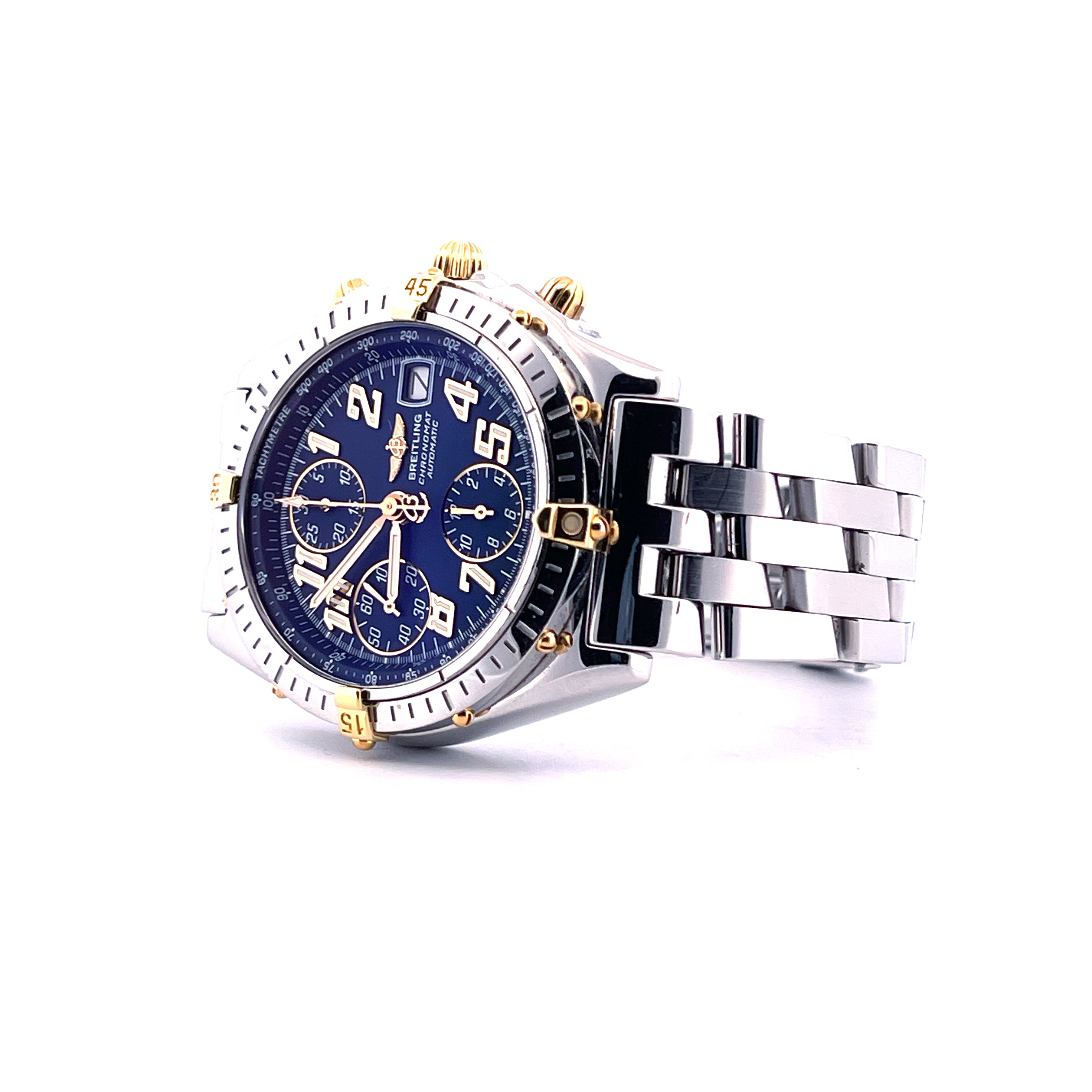 Chronomat B13050.1 Steel & Gold / Full Set / 1999