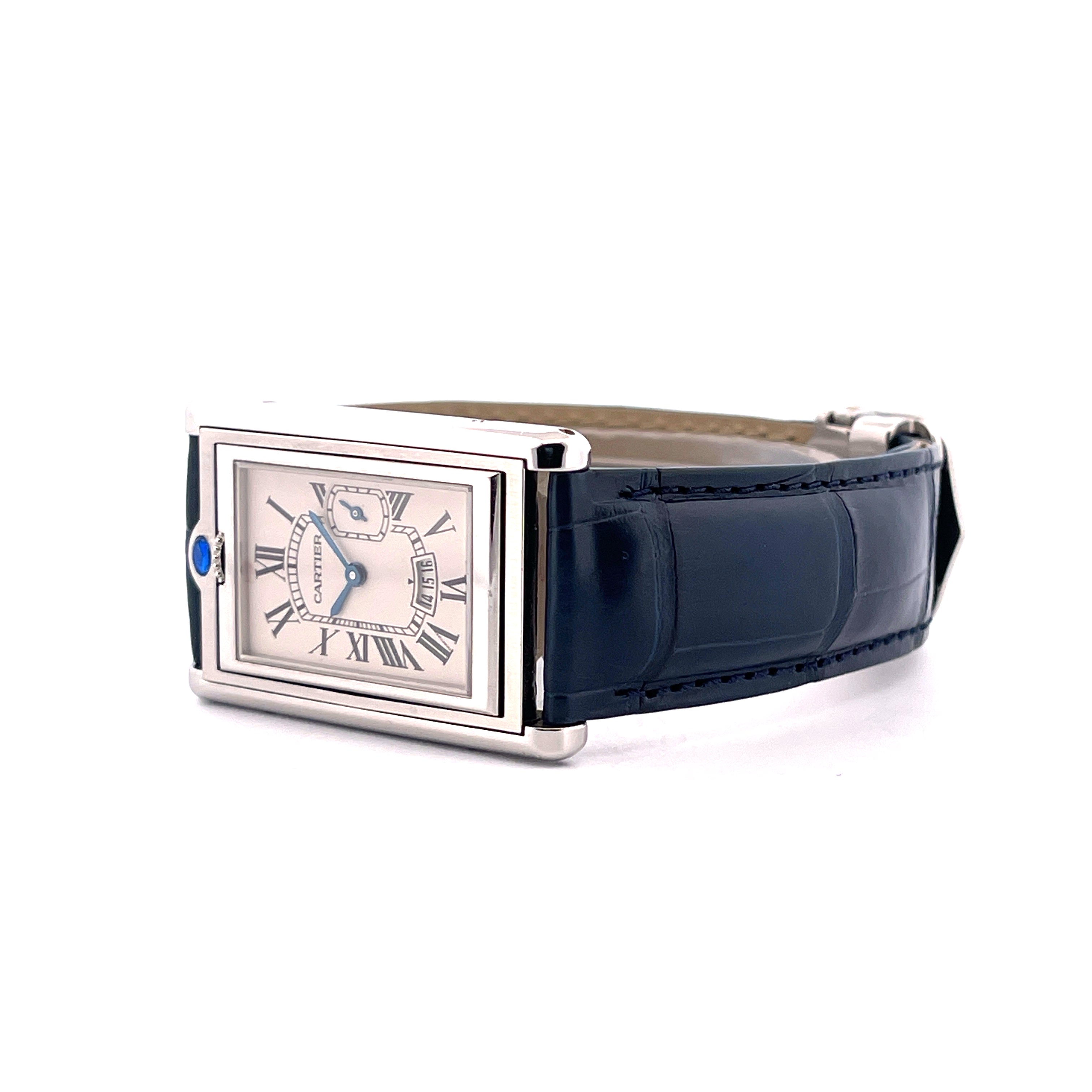Cartier - Tank Basculante / Full Set / Service Cartier 2024 / very good Condition / 1999 - [product_sku]