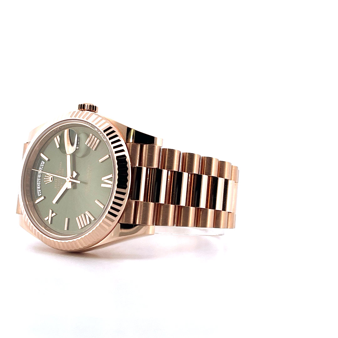 Rolex - Day-Date 40 Everose / green dial / 2022 - [product_sku]