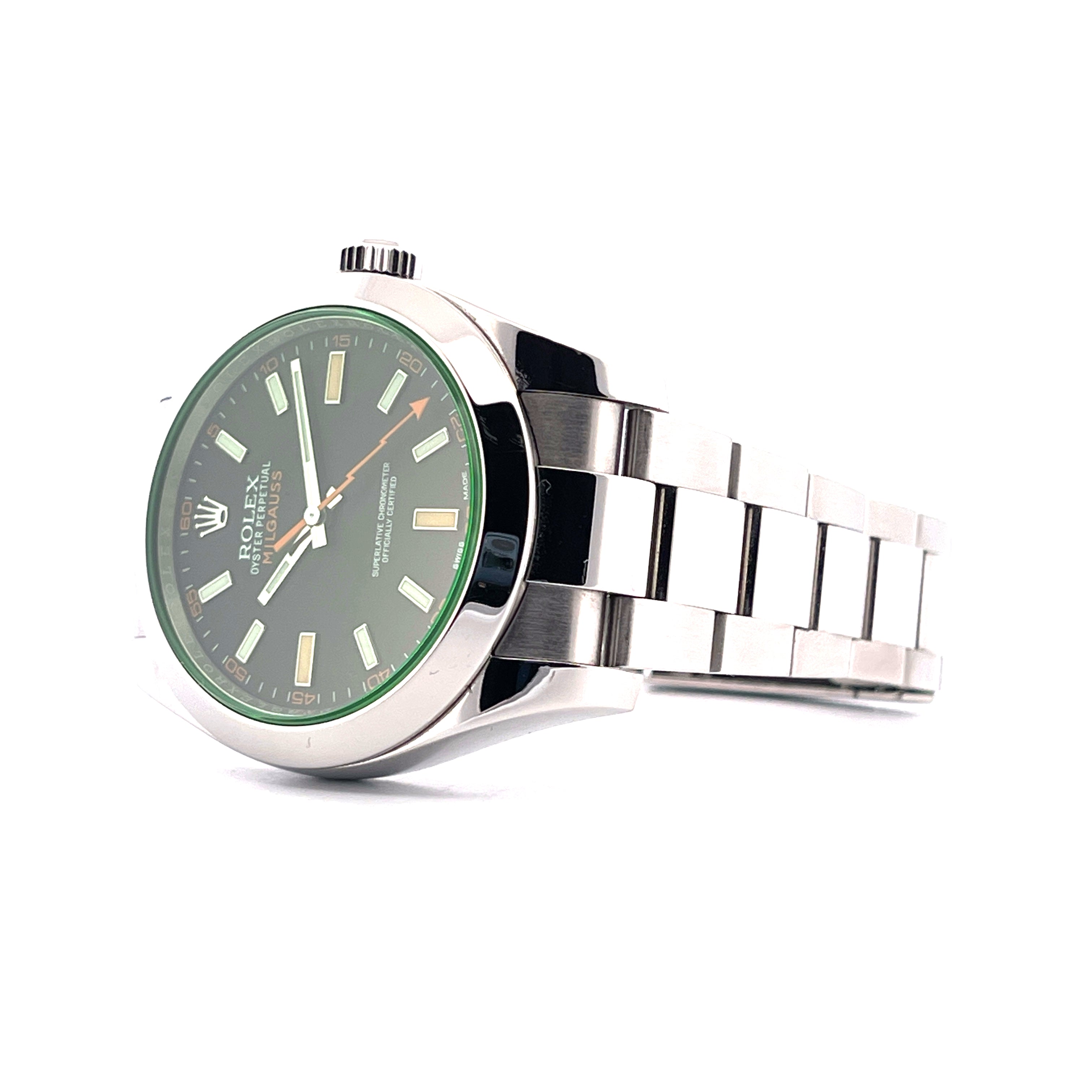 Milgauss 116400GV Box and Paper -2015- LC100