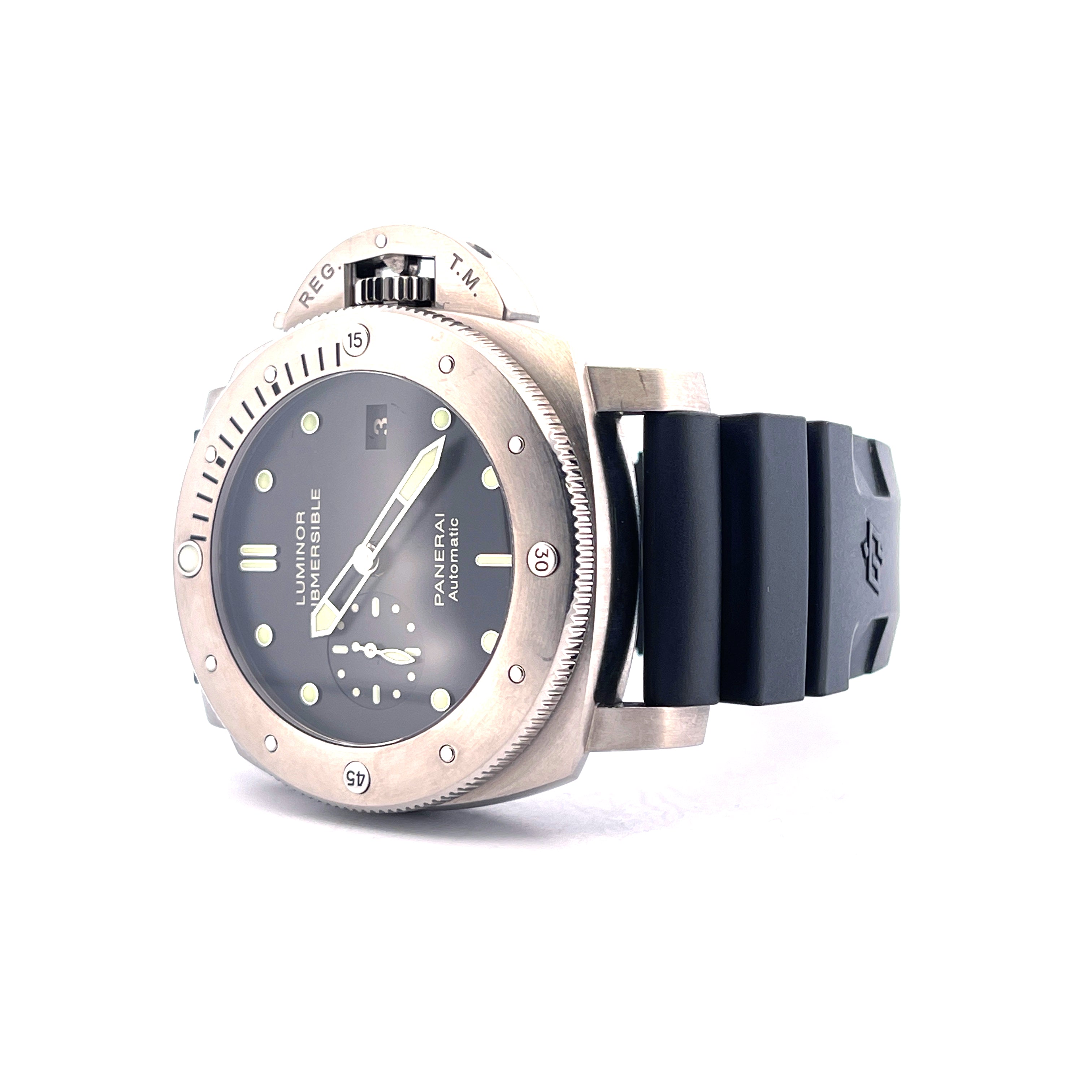 Panerai - Luminor Submersible 1950 Titan 2 more Straps / Full Set / premium Condition / 2014 Germany - [product_sku]