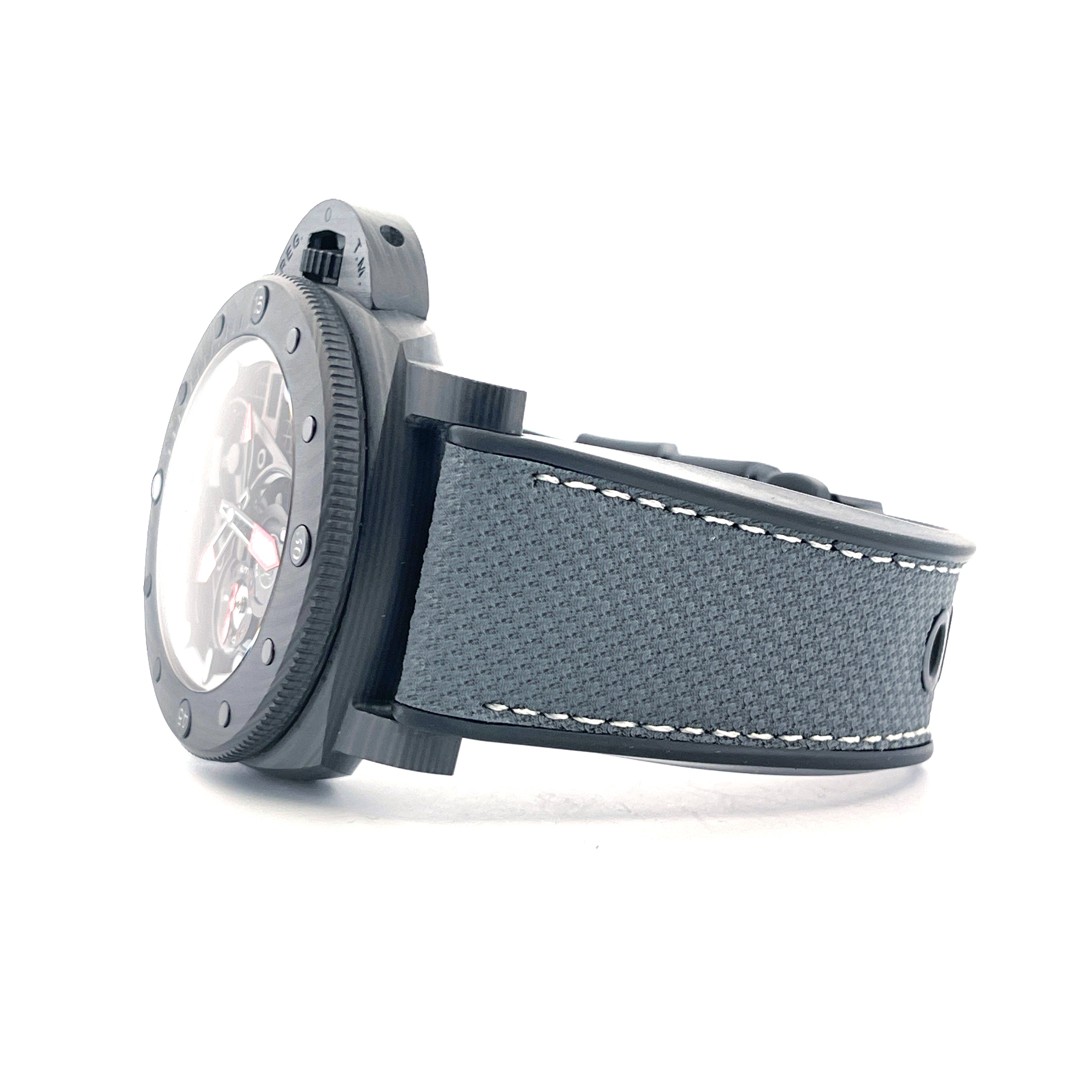 Submersible Carbotec S Brabus Black Ops Pam01240 / Limited Edition 1 of 100 / like new / Full Set + 2nd Strap / Firenze 2022