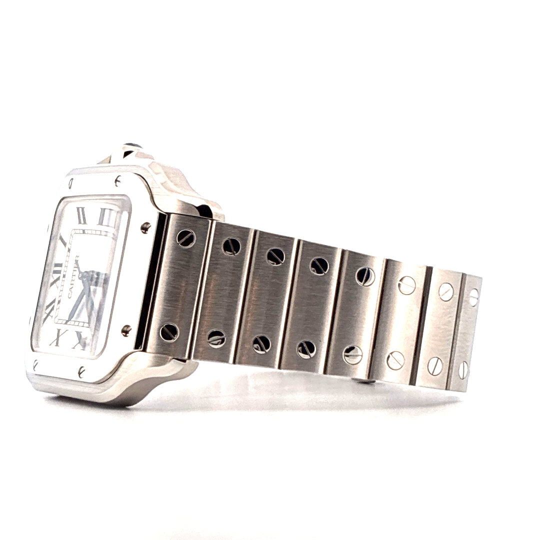 Santos de Cartier / Edelstahl 35mm / Ungetragen / 2. Armband / (2022)