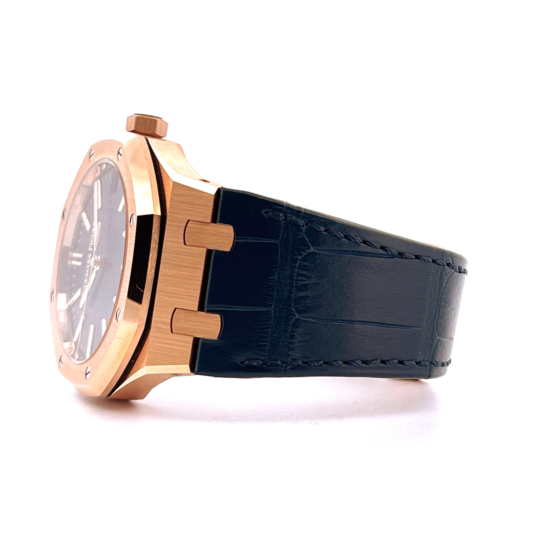 Audemars Piguet - Audemars Piguet Royal Oak Roségold BlueDial - Juwelier Spliedt