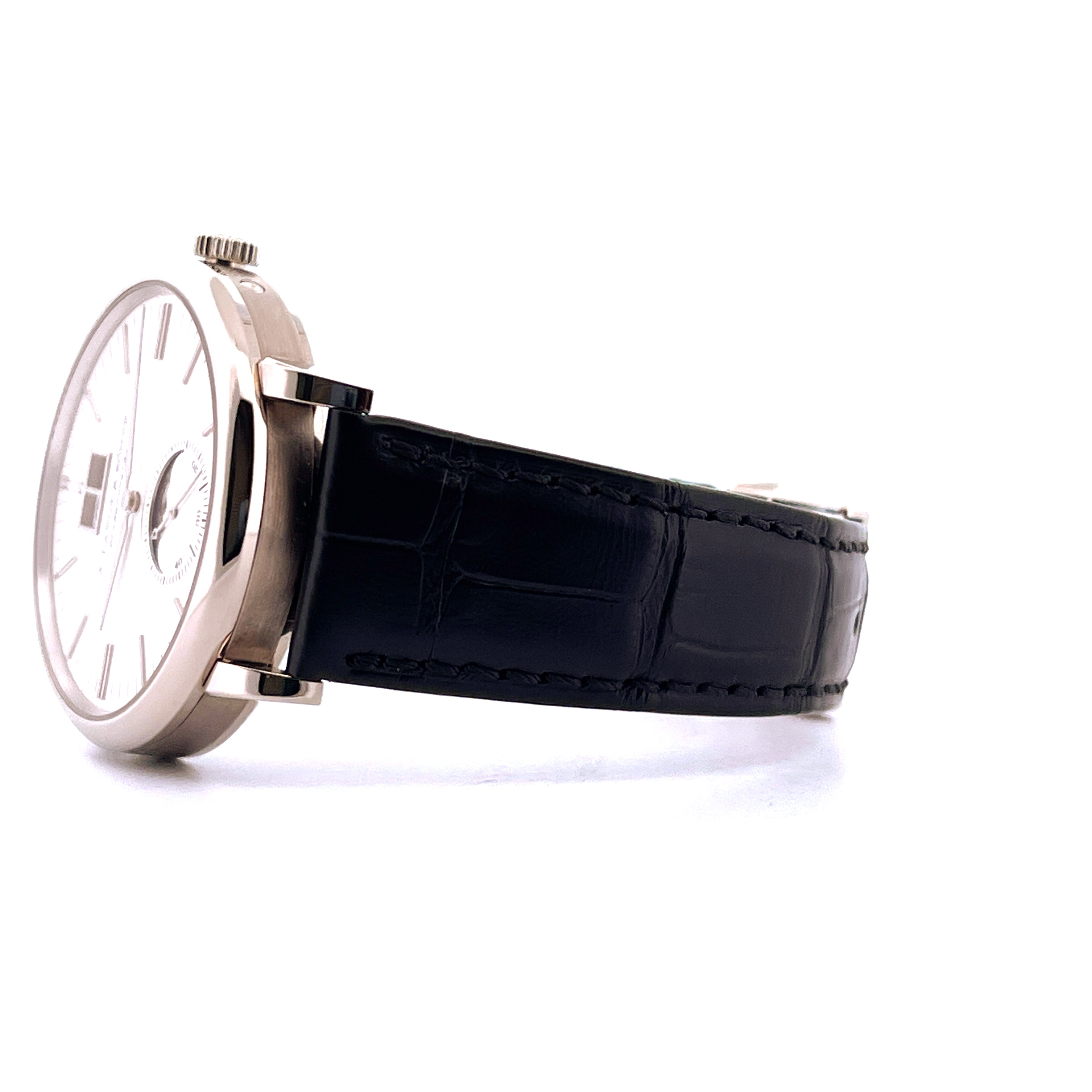 A. Lange & Söhne - Saxonia Moon Phase Whitegold - Juwelier Spliedt