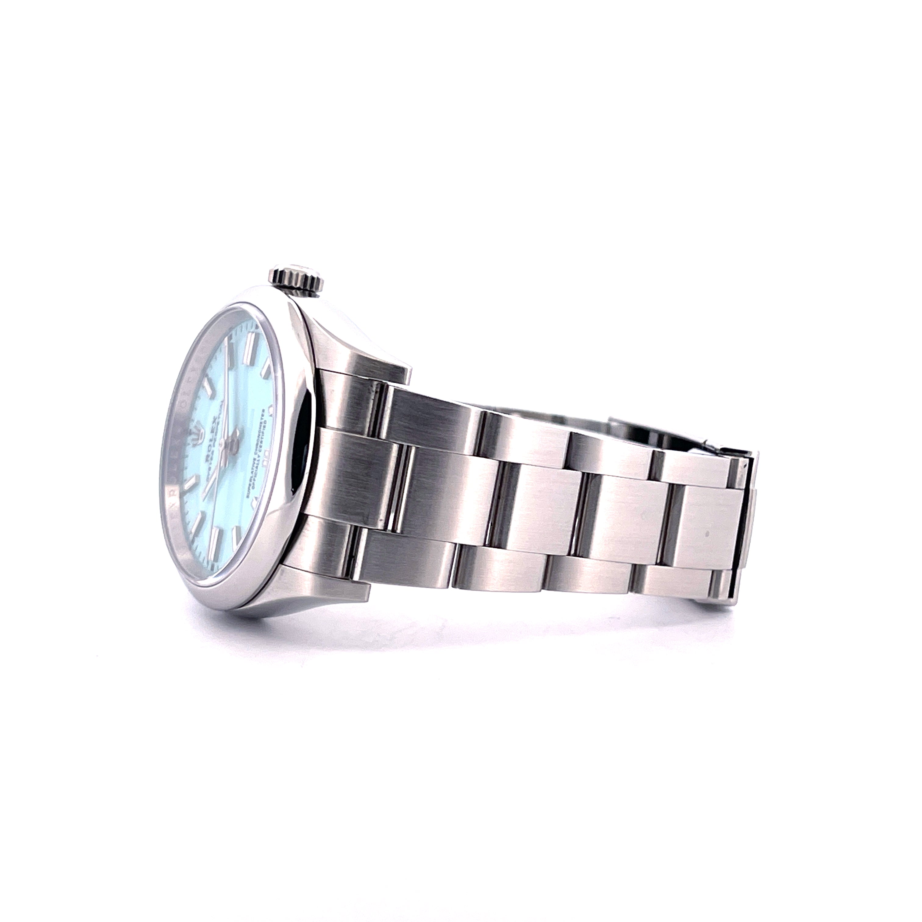 Rolex - Oyster Perpetual 36 126000 Tiffany Style / Box included / very good Condition - [product_sku]