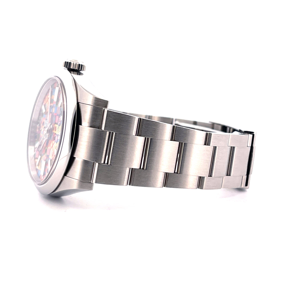 Oyster Perpetual 41 Multicoloured Jubilee Motif Dial 134300 / Unworn / Box and Paper / Aug. 2026 - Juwelier Spliedt