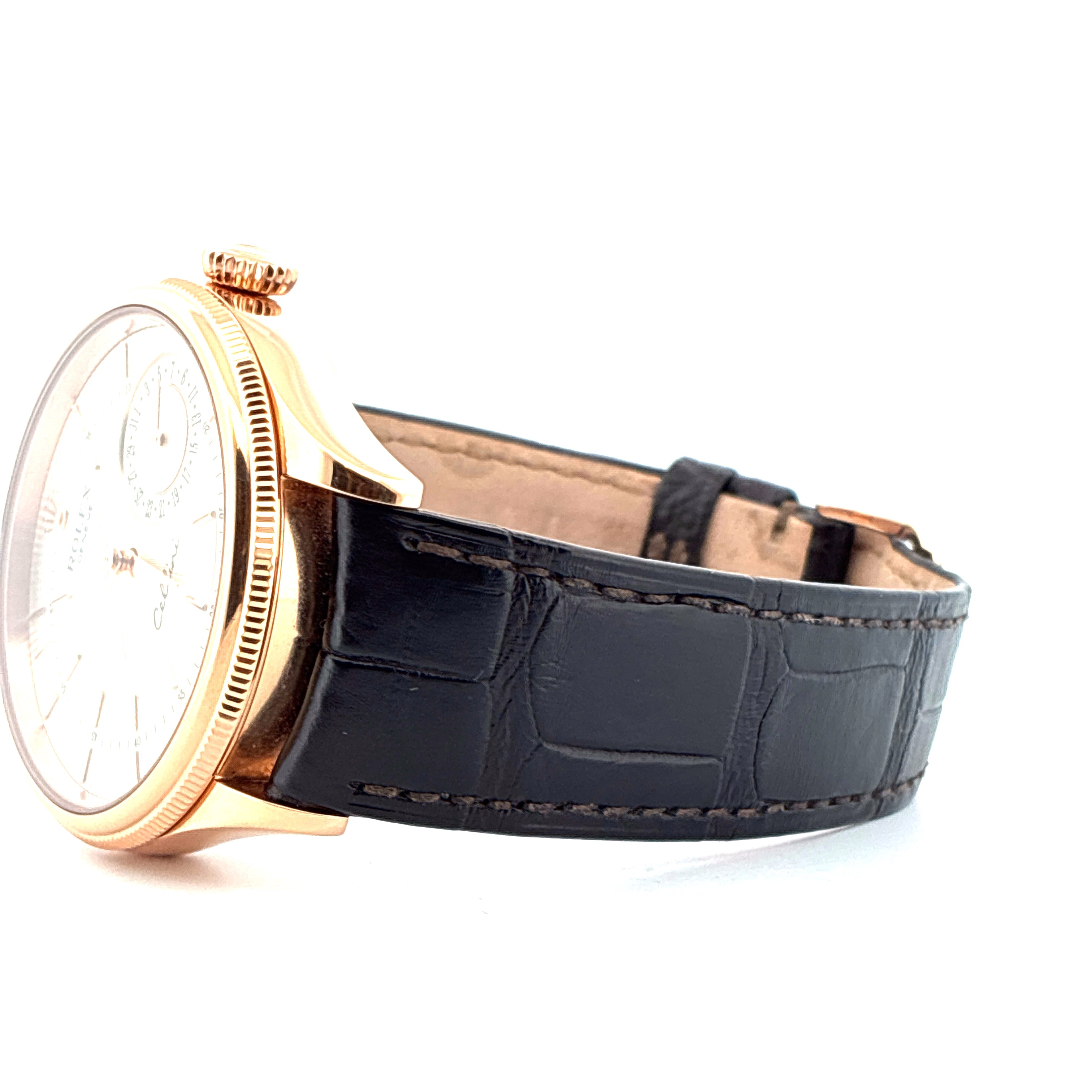 Cellini / White Dial / Roségold / very good condt. / Full-Set / 2018