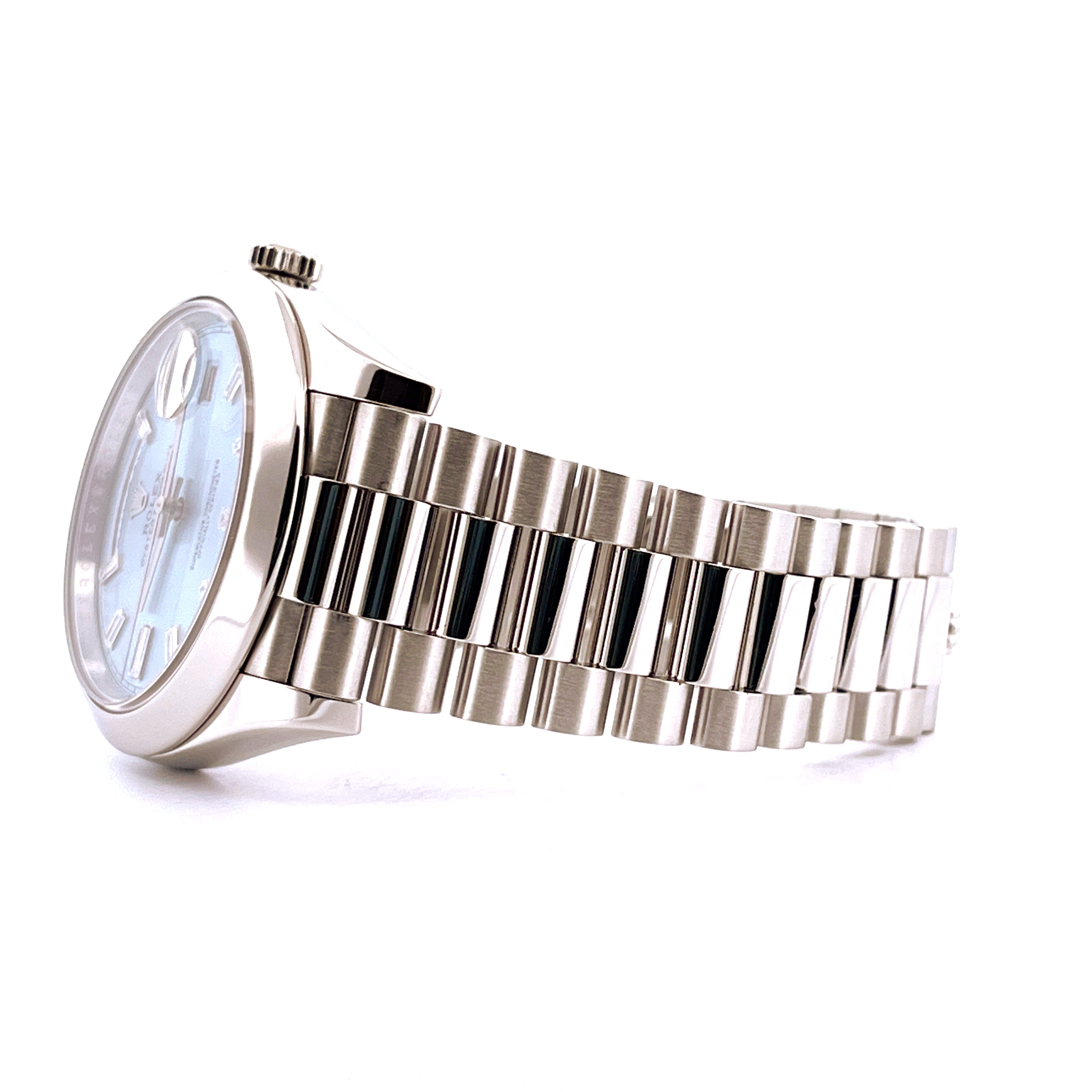 Rolex - Rolex Day-Date 40 Ice Blue Baguette Dial - [product_sku]