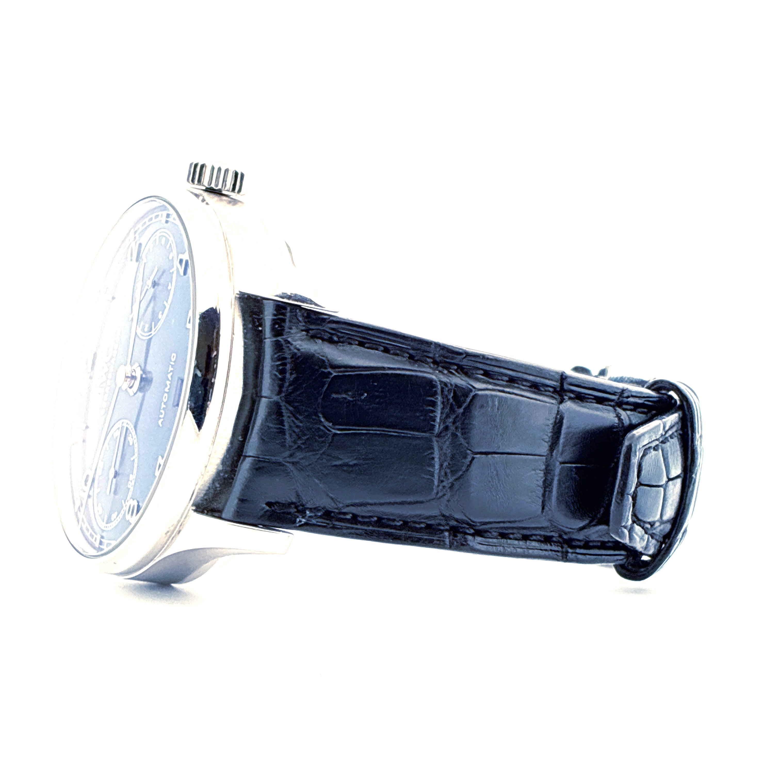 IWC - Portugieser / Folding clasp / Automatik / Blue Dial / watch only / 2 Years Warranty - [product_sku]