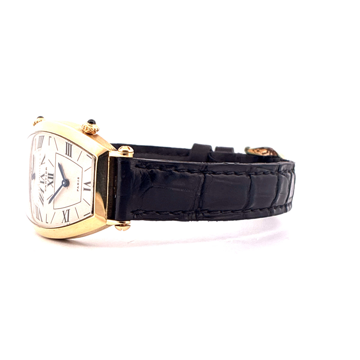 Tonneau / Paris / vintage Dial / Dual Time /  Cartier Service 2026 / very rare