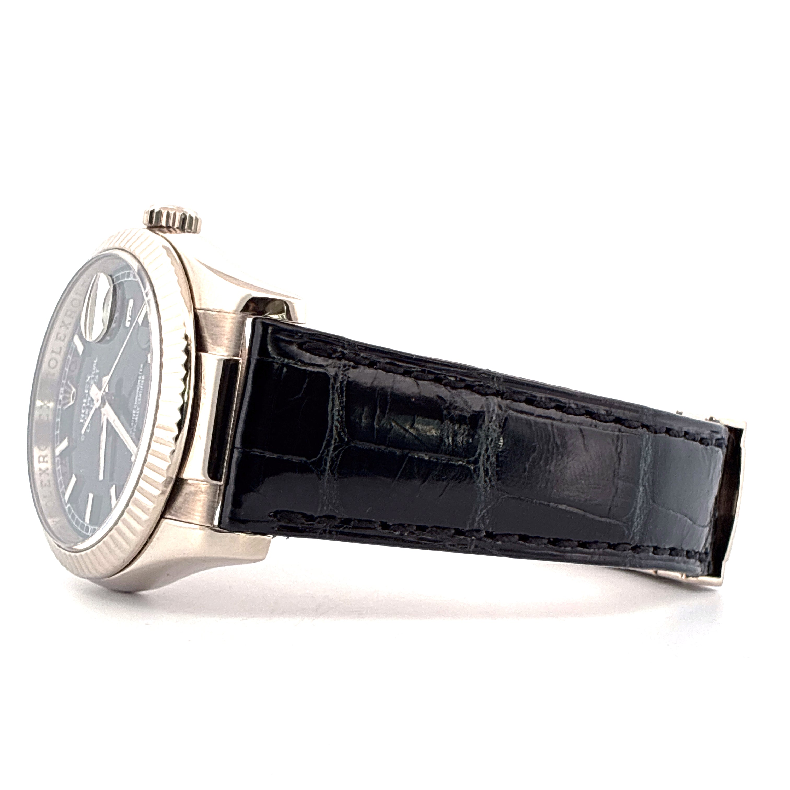 Rolex - Datejust 36 / very rare / Whitegold / Box & Papers / 2005 - [product_sku]