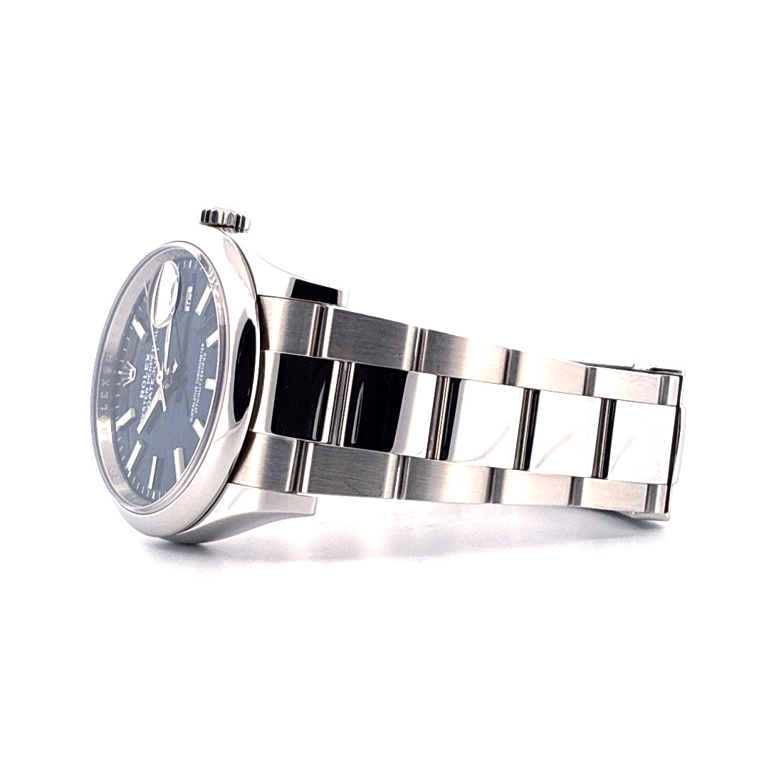 Rolex - Datejust 36 Blue Motif Dial / Honeycomb Dial / 2023 - [product_sku]