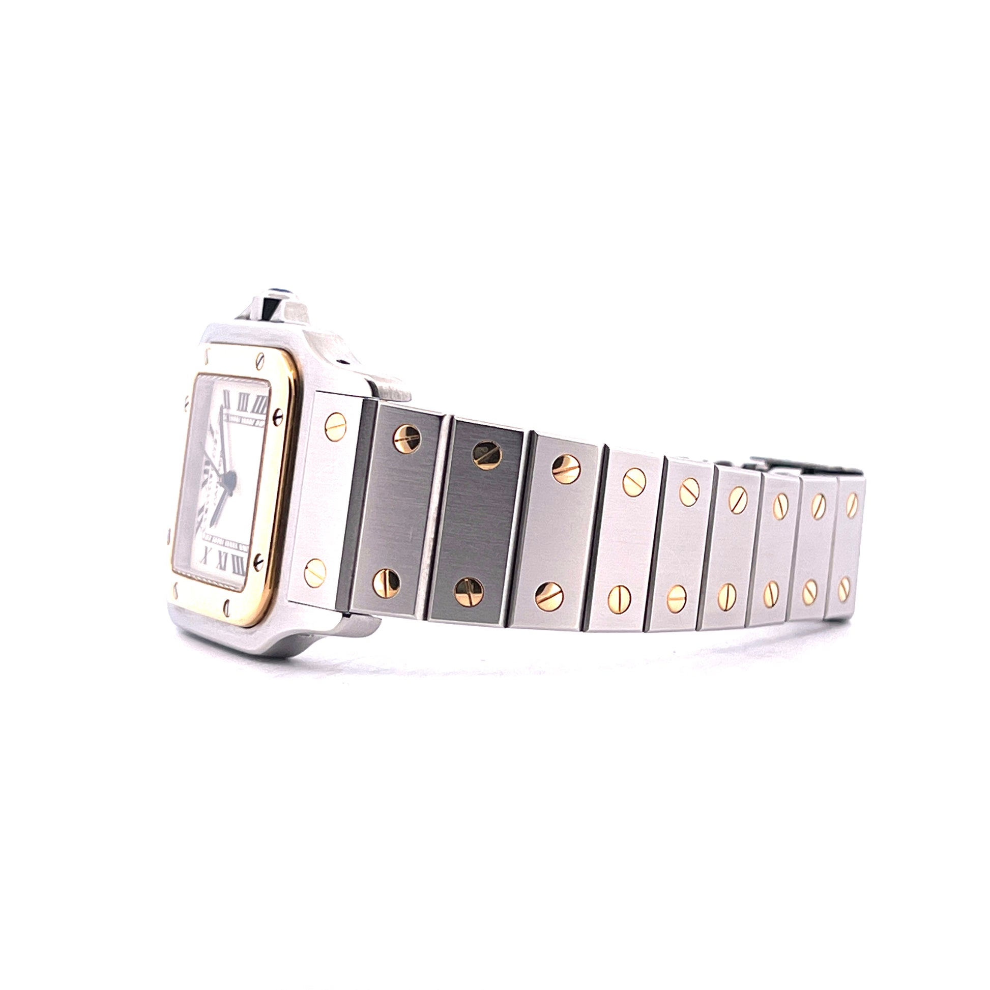 Cartier - Santos Galbée Large Model 29 x 41 Quarz / Full Set / Unpolished -1999 (Germany)- - [product_sku]