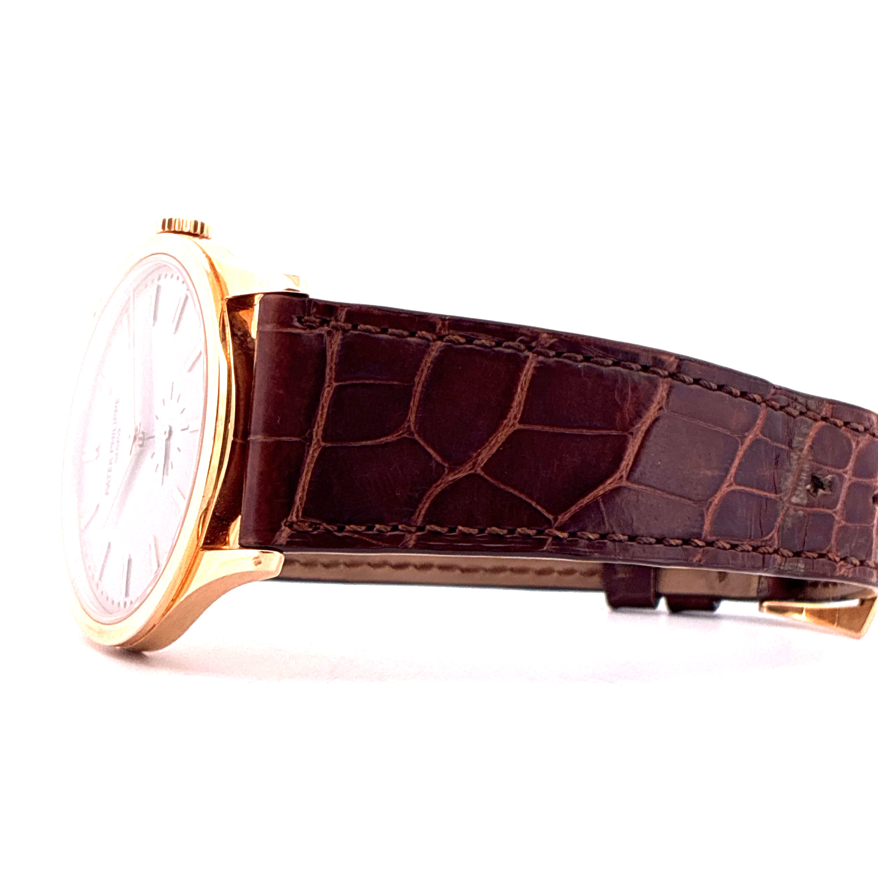 Patek Philippe - Calatrava / Roségold / 3 Straps / Box & Papers / 2017 - [product_sku]