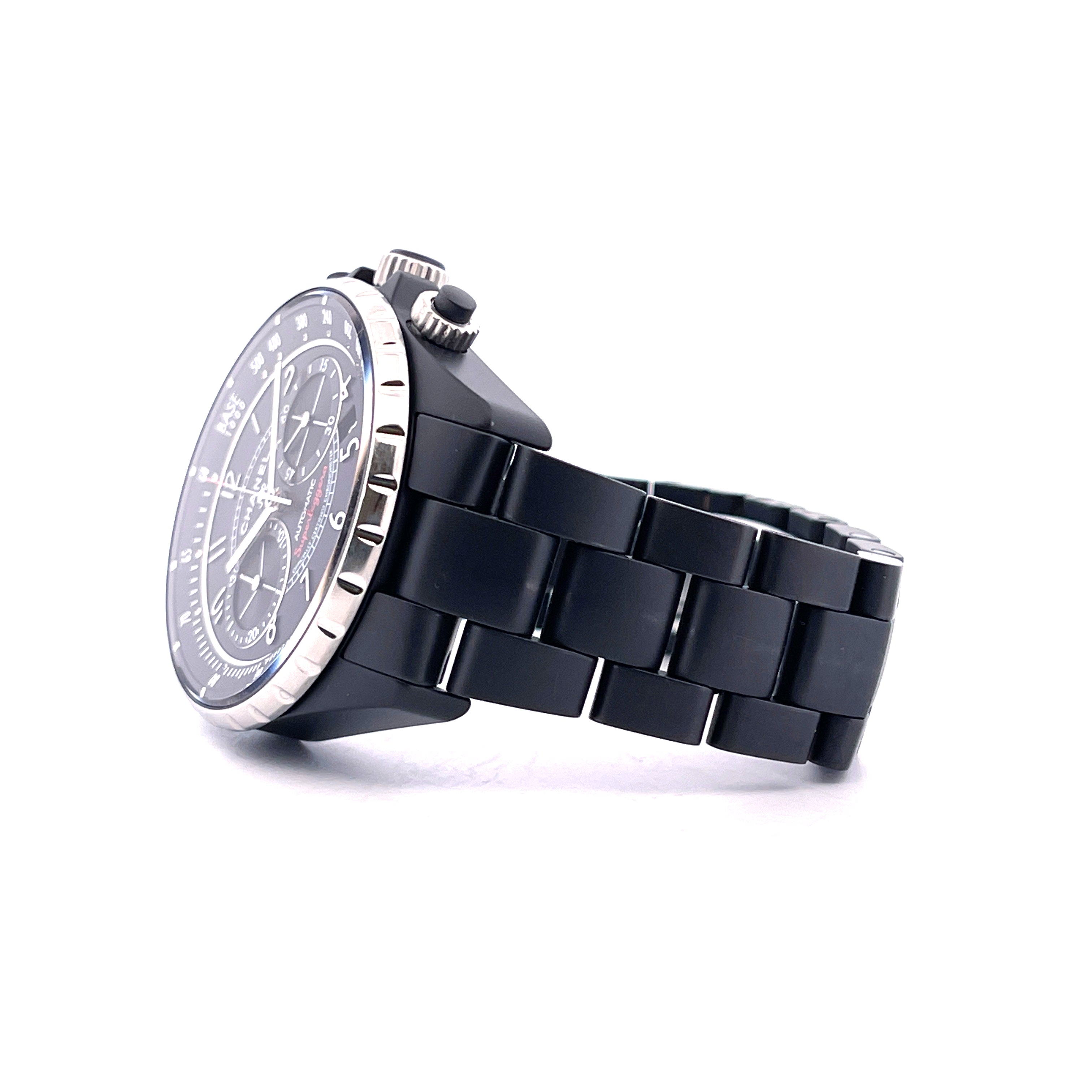 chanel - J12 Super Reggera Chronograph / Ceramic / Full Set / 2014 - [product_sku]